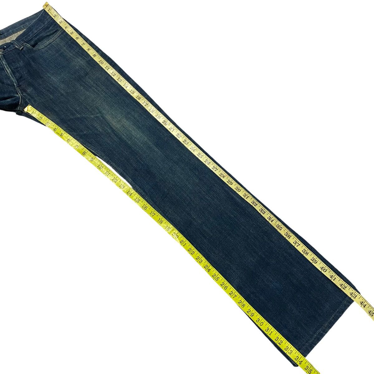 RIPVANWINKLE Rip Van Winkle Denim Hybrid Flare Jeans Size US 30 / EU 46 - 15 Thumbnail
