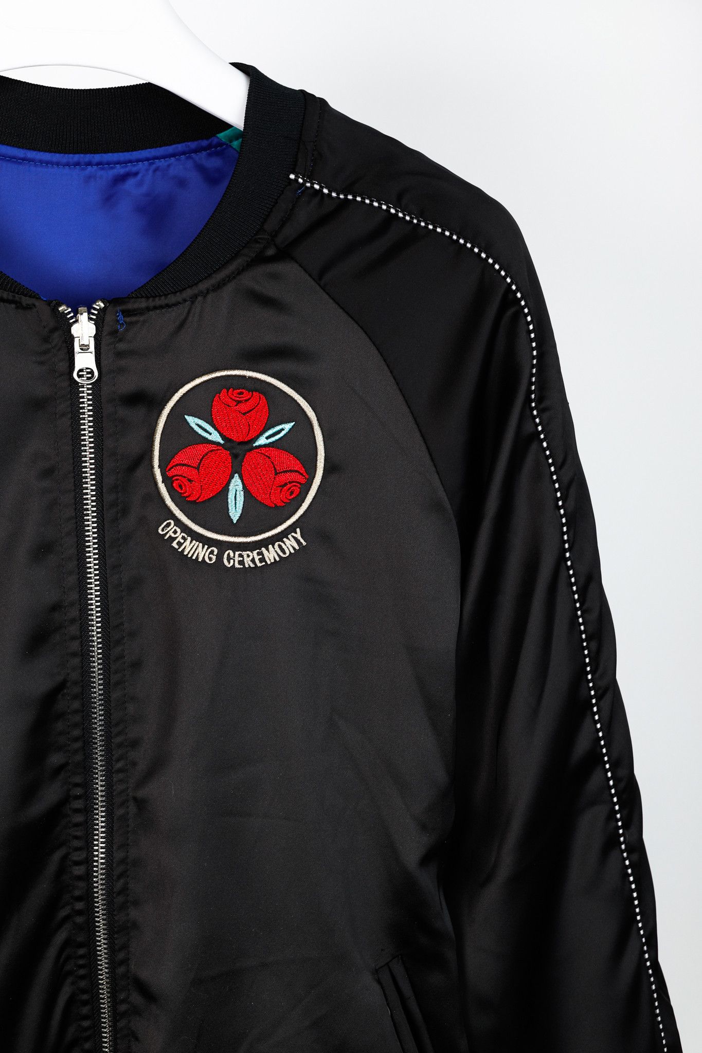 Opening Ceremony Opening Ceremony Reversible Embroidered Bomber Jacket Size L / US 10 / IT 46 - 12 Thumbnail
