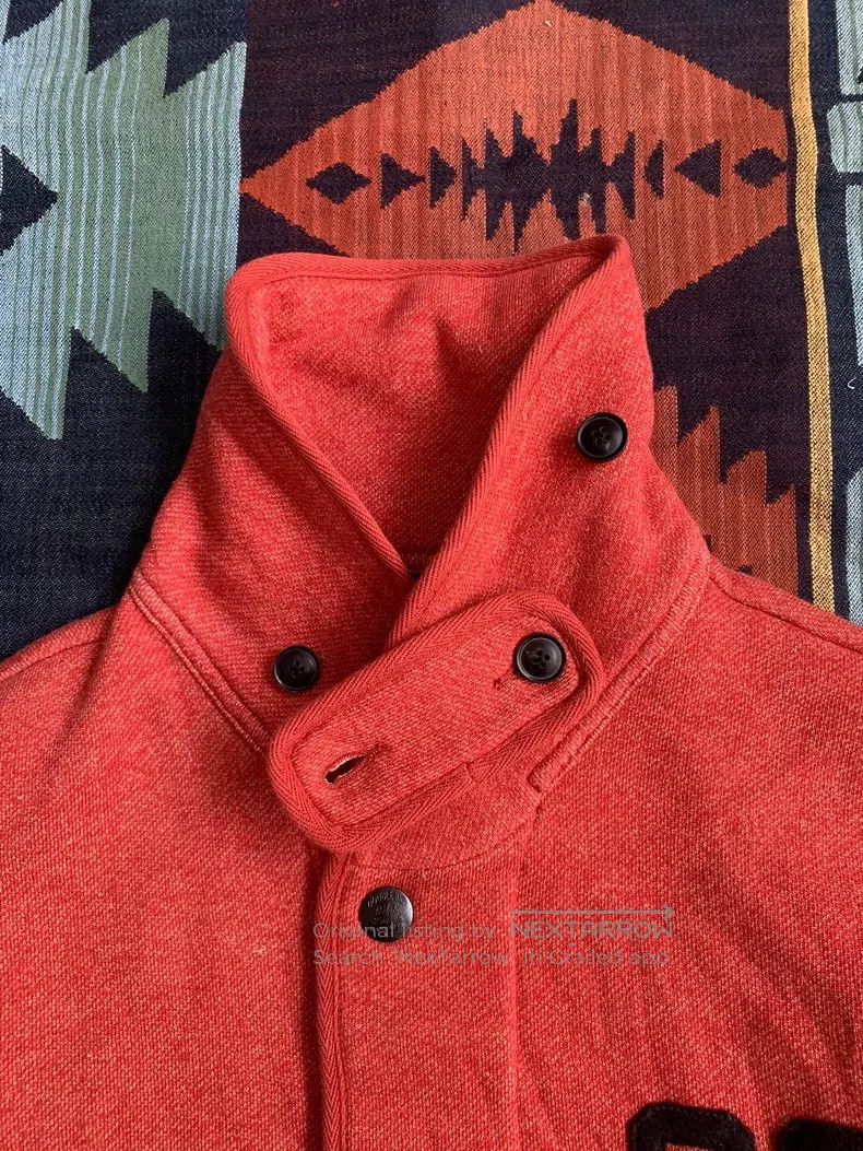 RRL Ralph Lauren RRL Ralph Lauren Old-school fleece floral collar jacket Size US M / EU 48-50 / 2 - 5 Thumbnail