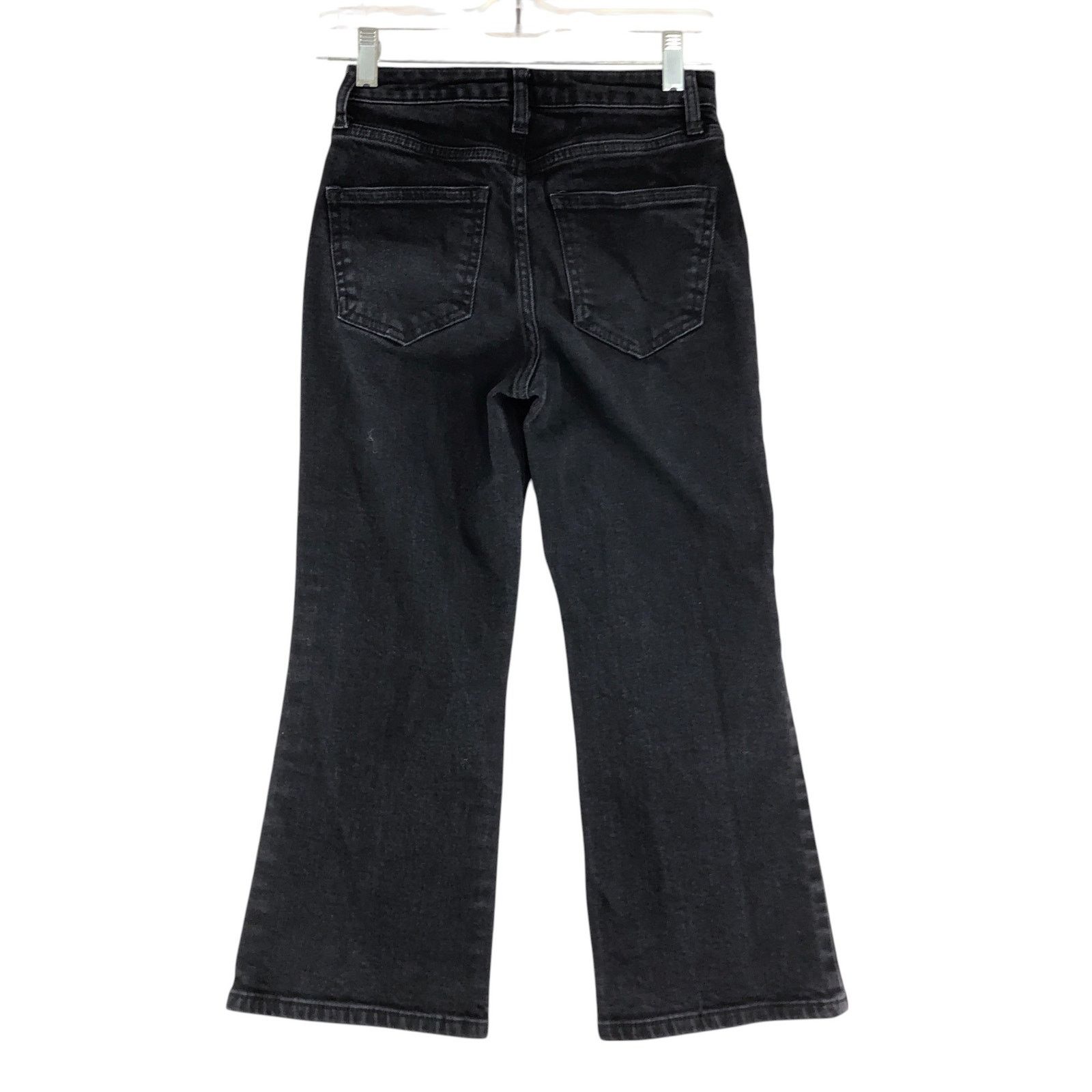 Topshop TopShop Size 24P Jeans Moto Dree Flare Crop Black Stretch Size 24" / US 00 / IT 34 - 5 Thumbnail