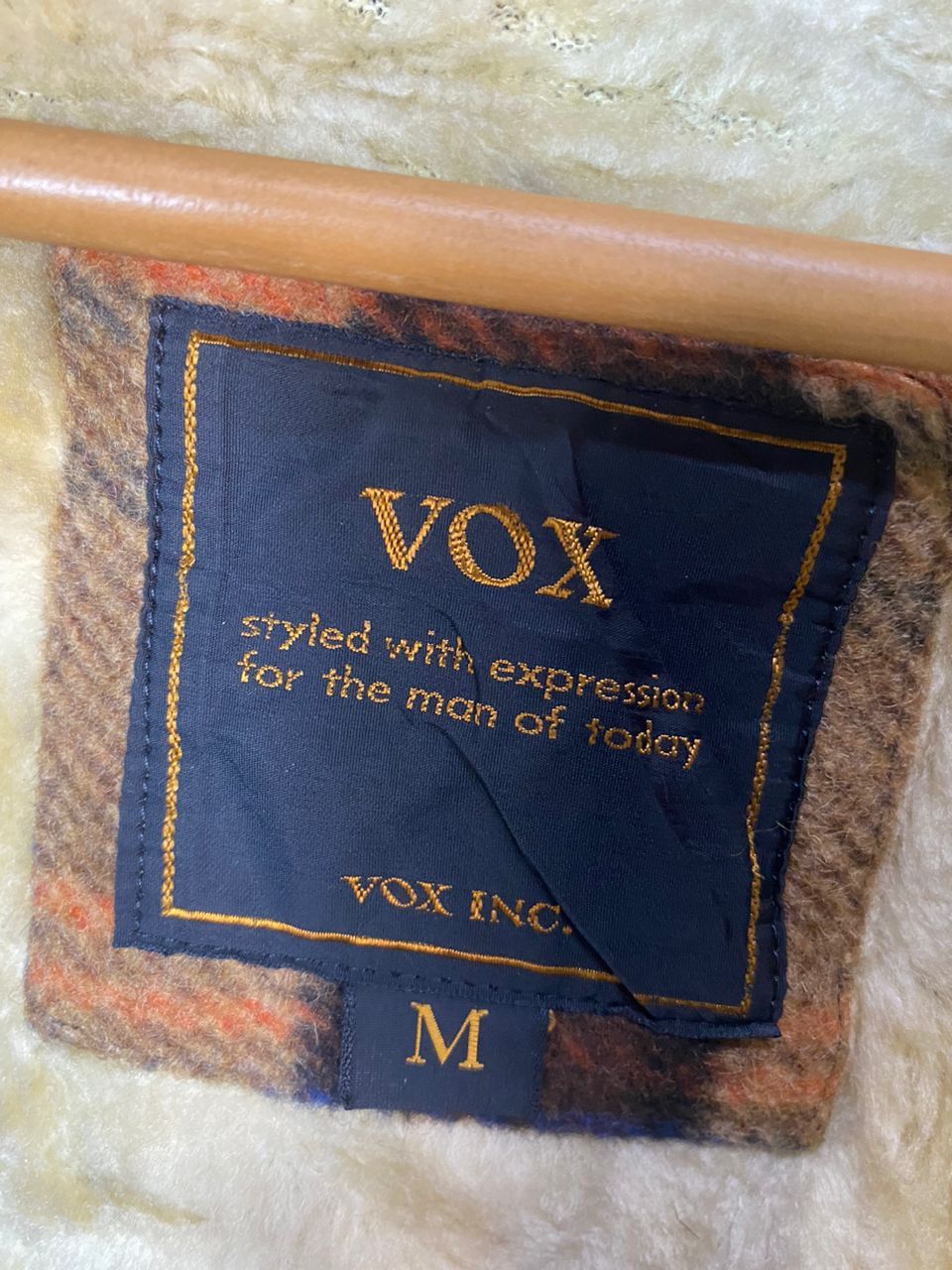 Vintage Unisex🔥Vintage vox wool zipper jacket Size US M / EU 48-50 / 2 - 9 Thumbnail