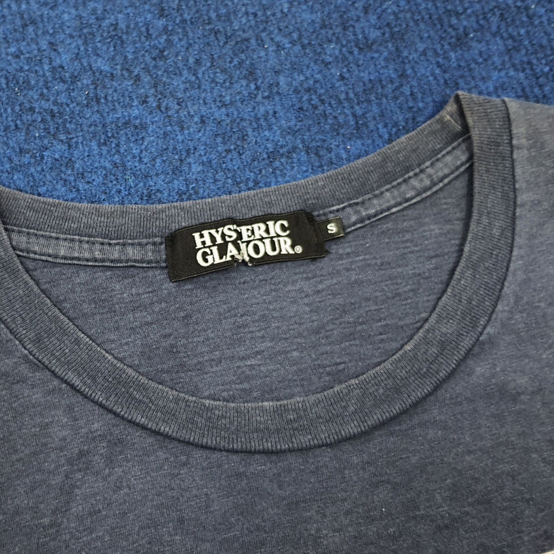 Hysteric Glamour × Japanese Brand × Vintage Vintage Hysteric Glamour Comic Style Japanese Brand Tshirt Size US S / EU 44-46 / 1 - 4 Thumbnail