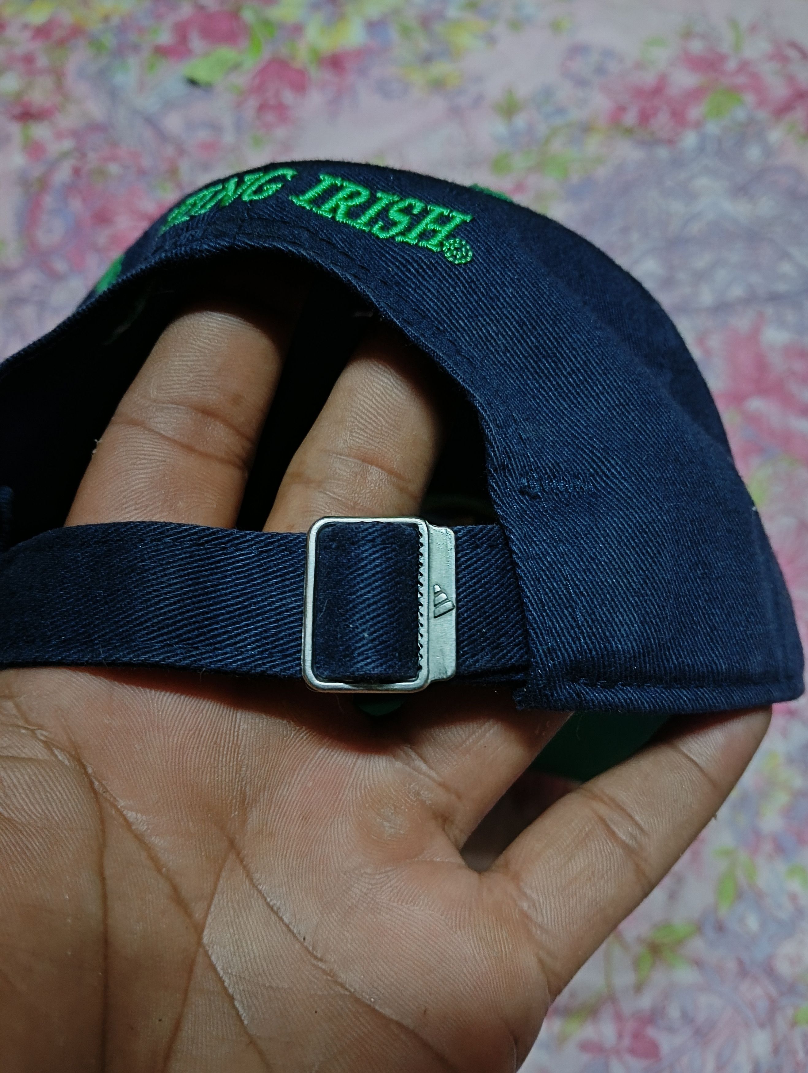 Adidas × Vintage vintage notre dame adidas cap Size ONE SIZE - 4 Thumbnail