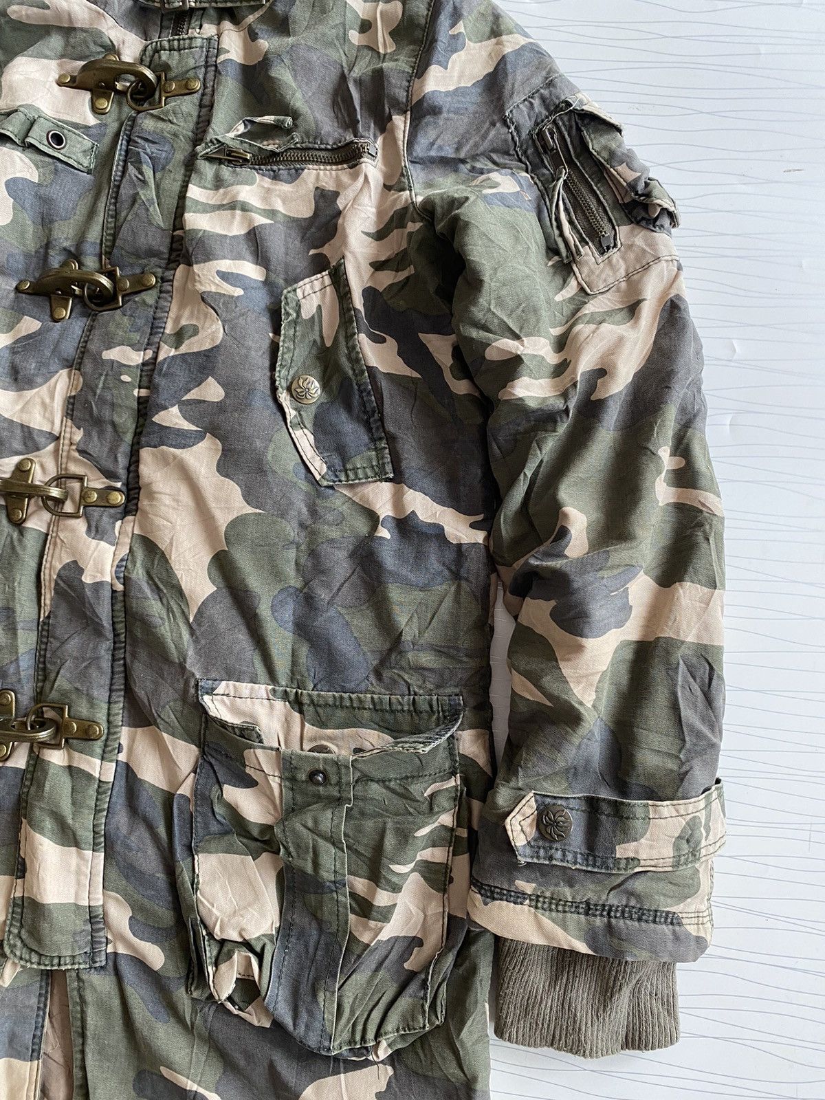 Japanese Brand Upper Freak military parka jackets Size US M / EU 48-50 / 2 - 3 Thumbnail
