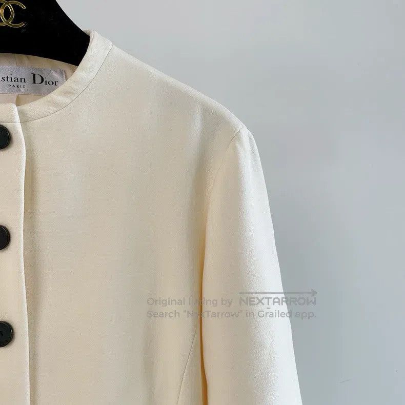 Dior Dior White coat Size S / US 4 / IT 40 - 4 Thumbnail