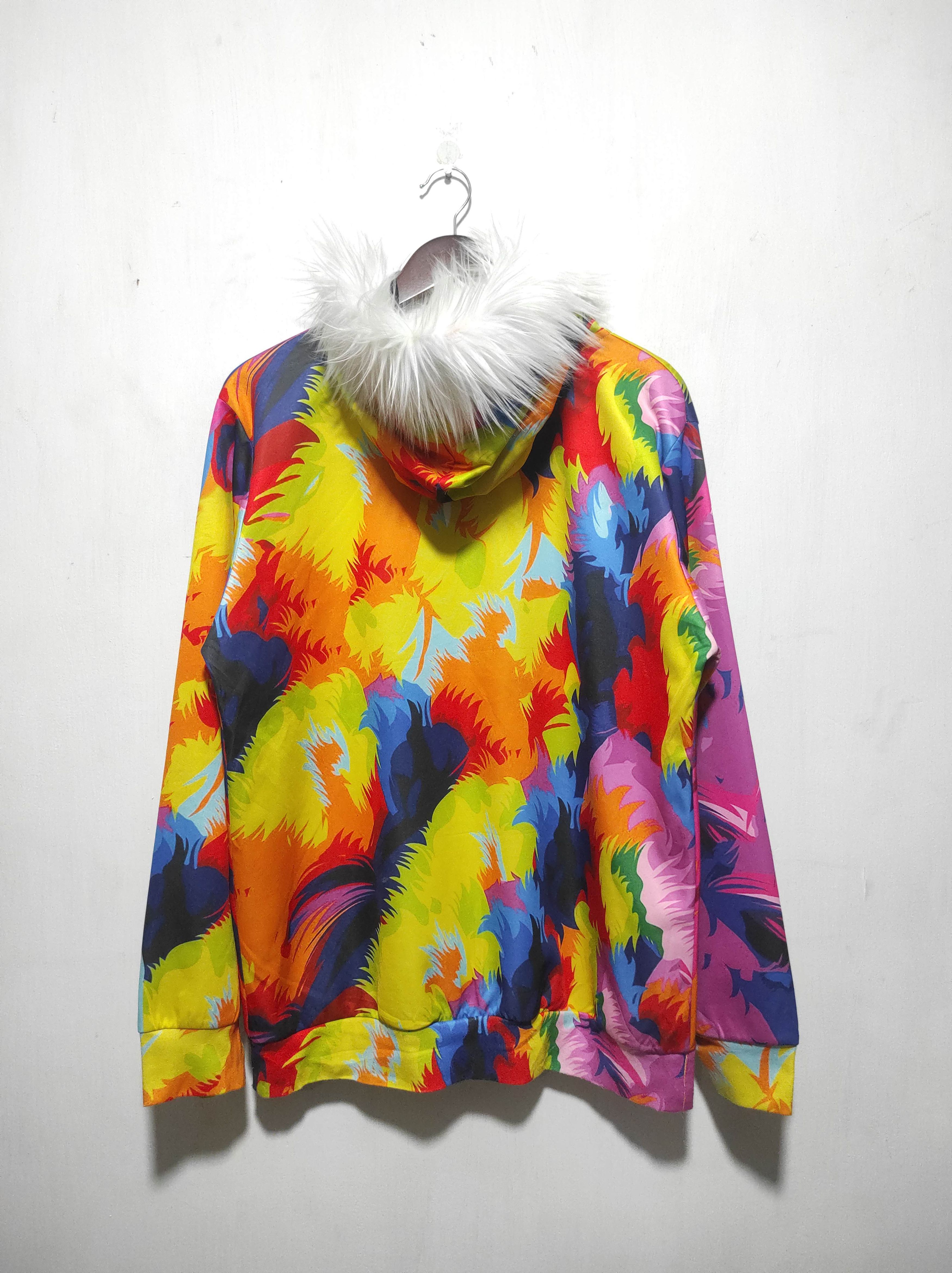 Hysteric Glamour Mr.Bao Long & Miss.Go Leon Fur Hoodie IfSixWasNine LGB style Size US L / EU 52-54 / 3 - 8 Thumbnail