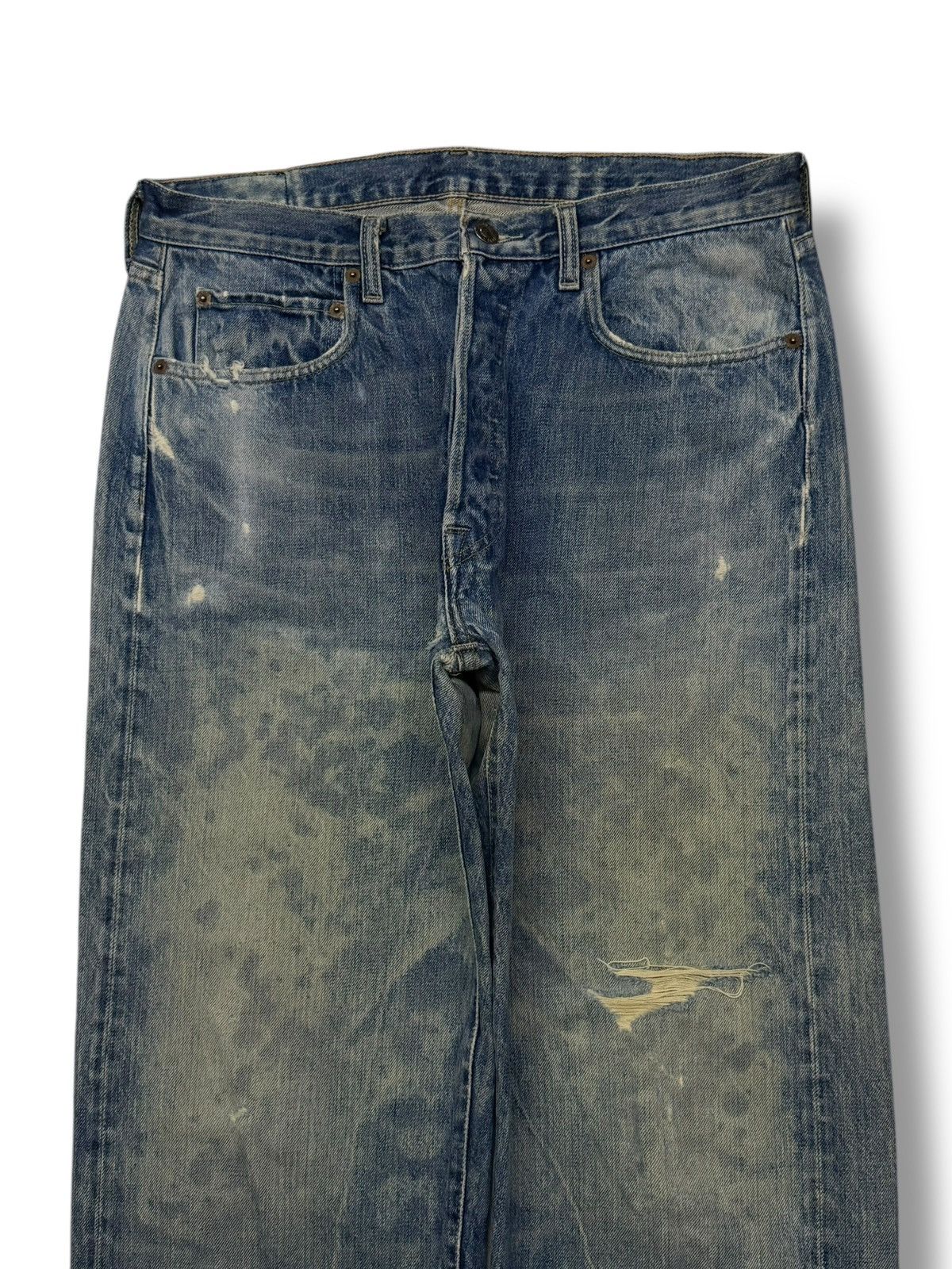 Levi's Vintage Clothing Vintage Levi’s LVC 66501-0116 | Big E Selvedge Denim Jeans Size US 32 / EU 48 - 4 Thumbnail