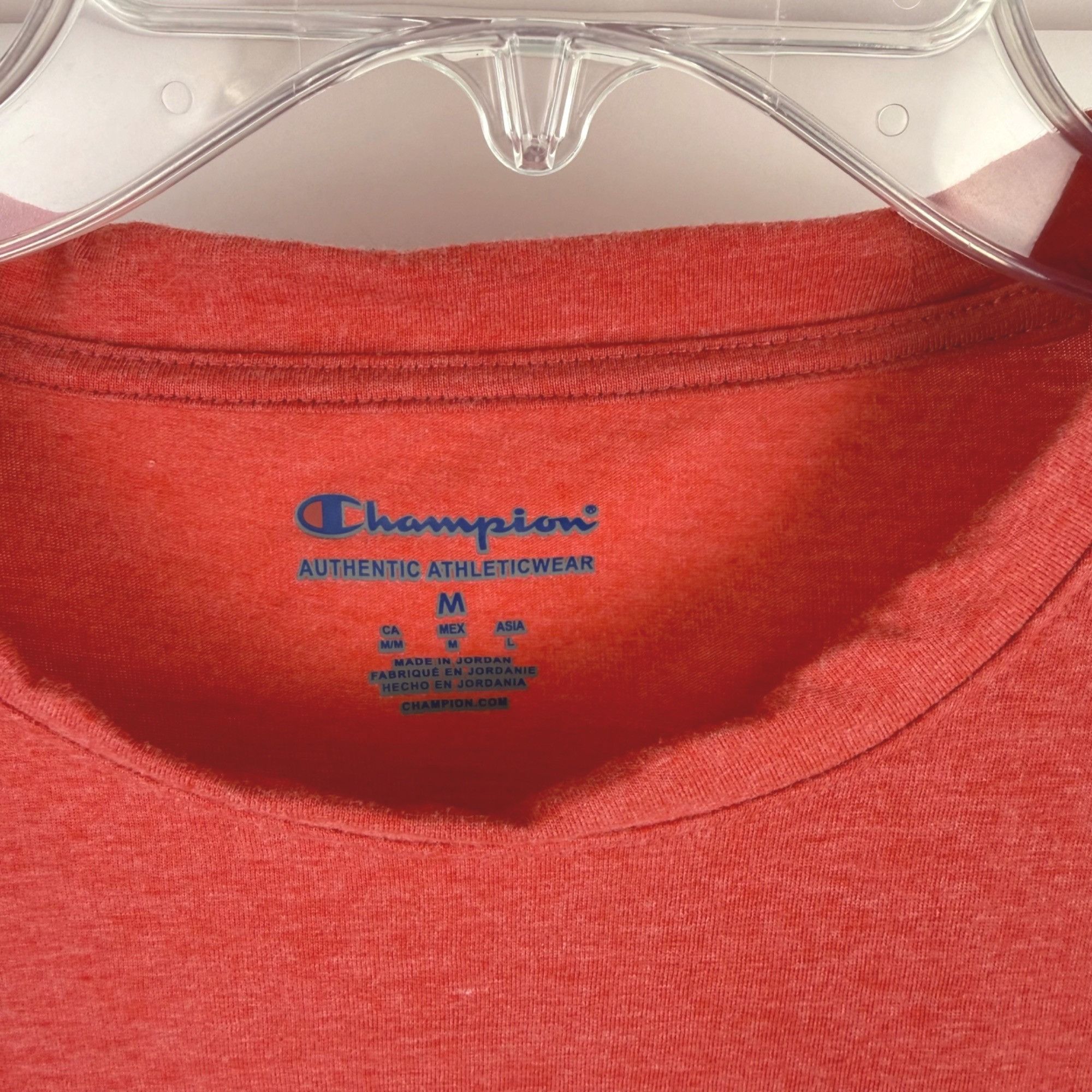 Champion Champion Men's Short-Sleeve Cotton-Blend T-Shirt Red Size M Size US M / EU 48-50 / 2 - 2 Thumbnail
