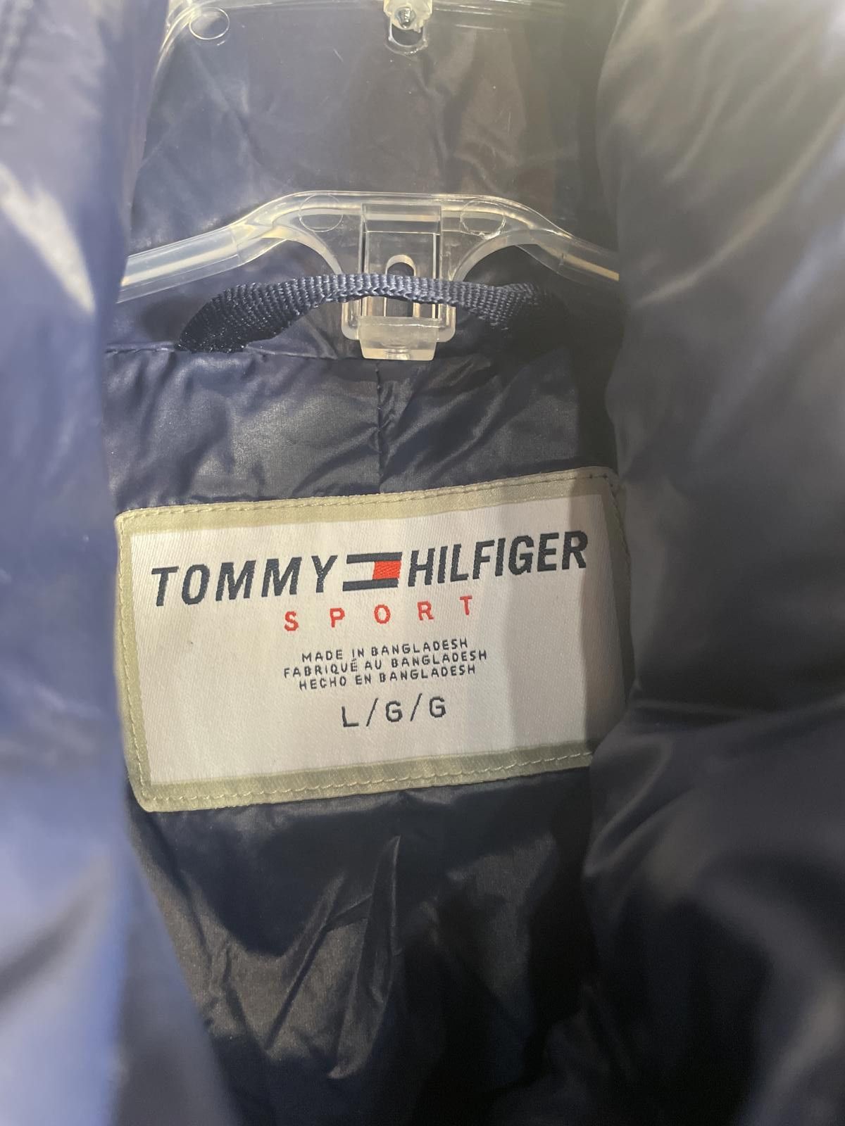 Tommy Hilfiger Tommy Hilfiger Puffer Coat Women's Large Sporty Colorblock Size L / US 10 / IT 46 - 3 Thumbnail