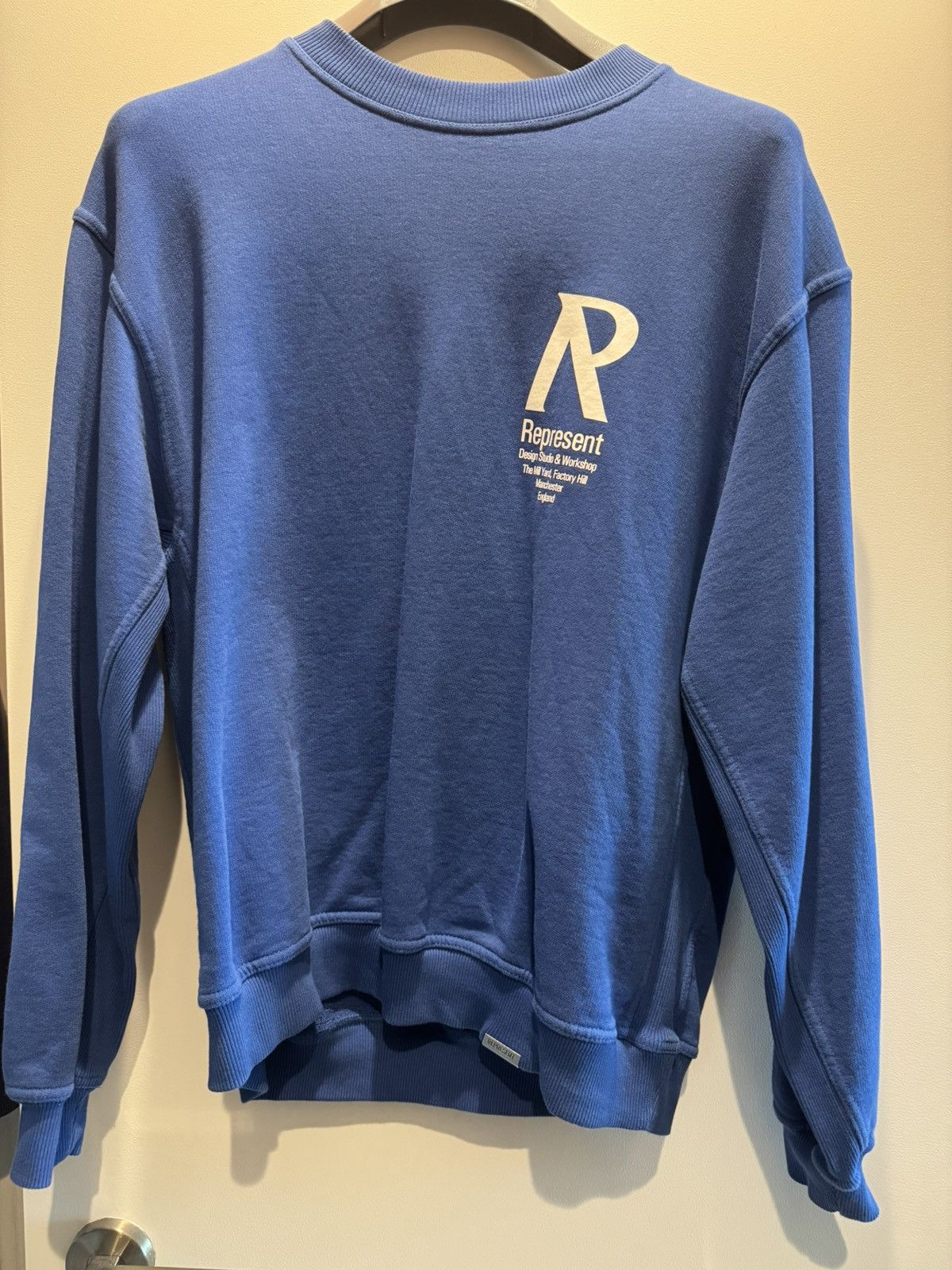 Represent Clo. Represent Medium Design & Studio Workshop Blue Sweater Size US M / EU 48-50 / 2 - 1 Thumbnail