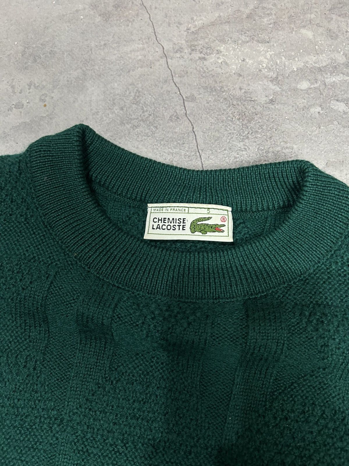 Lacoste Lacoste vintage knit sweater Size US M / EU 48-50 / 2 - 8 Thumbnail