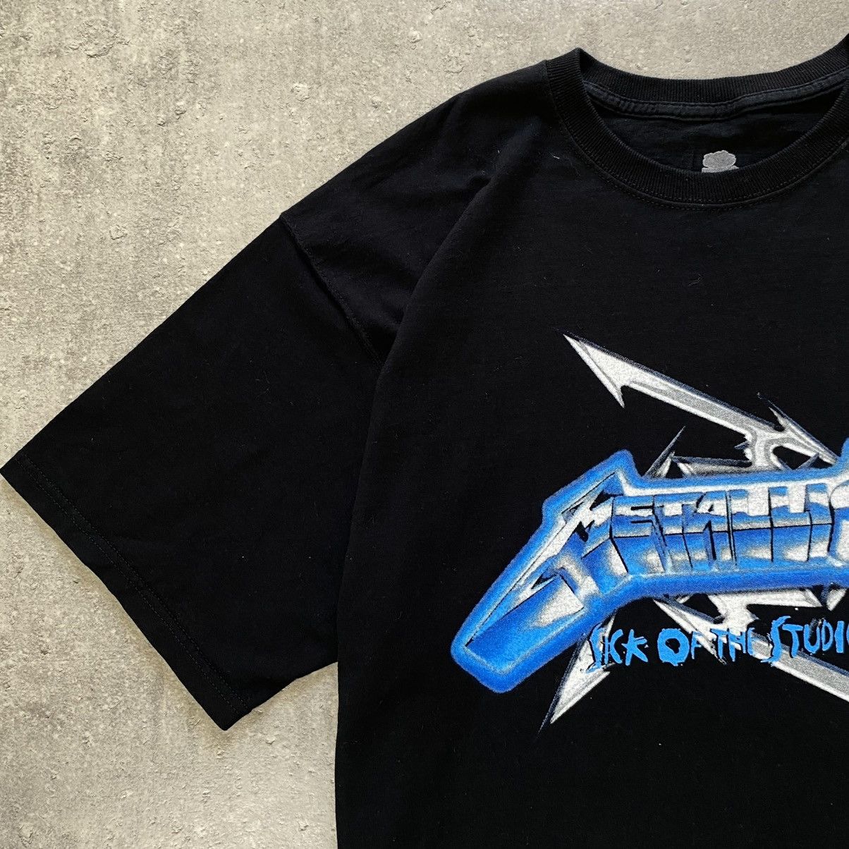 Metallica Metallica Sick of the Studio 2007 Vintage Tour Merch T-Shirt Size US XL / EU 56 / 4 - 5 Thumbnail