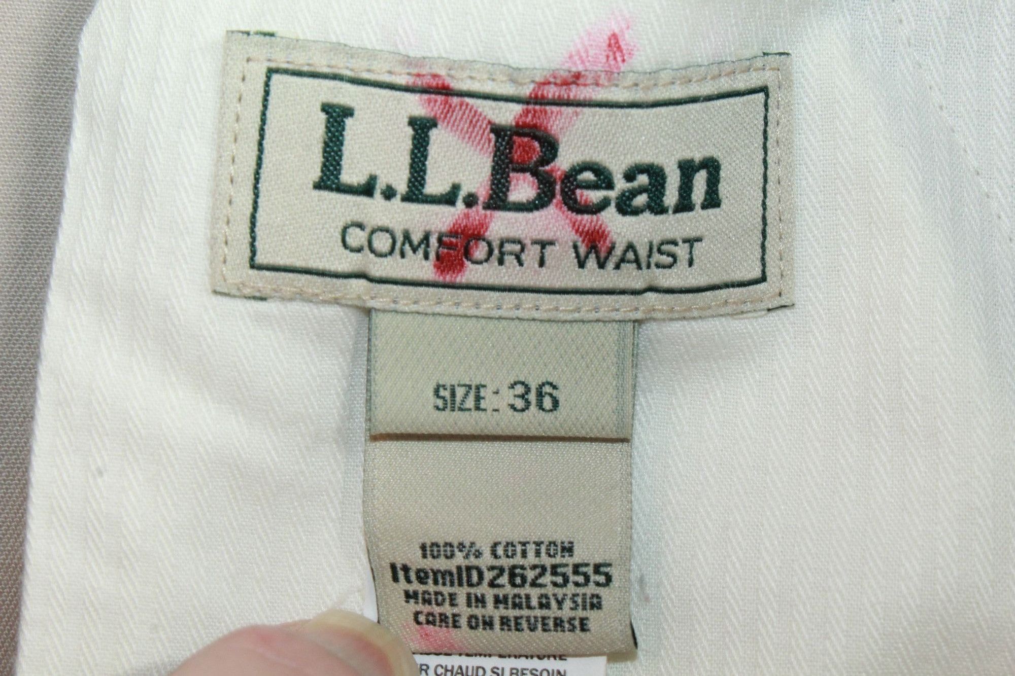L.L. Bean LL Bean Double L Khaki Chinos Natural Fit 36 Naturecore Size US 36 / EU 52 - 10 Thumbnail