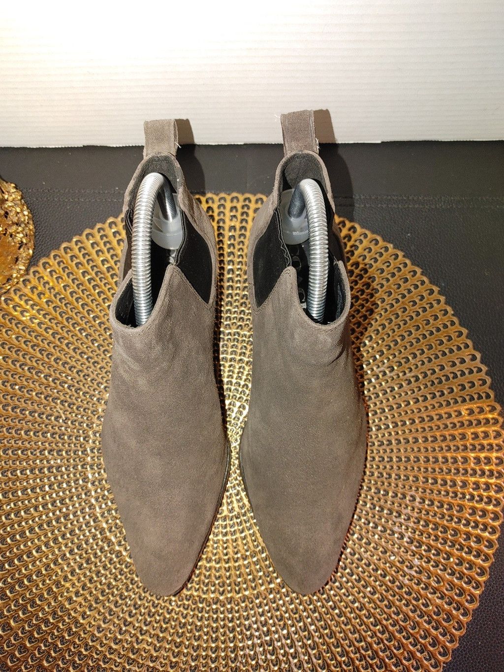 Coach Coach Suffolk Suede Ankle Booties Size 7.5 B Size US 7.5 / IT 37.5 - 3 Thumbnail