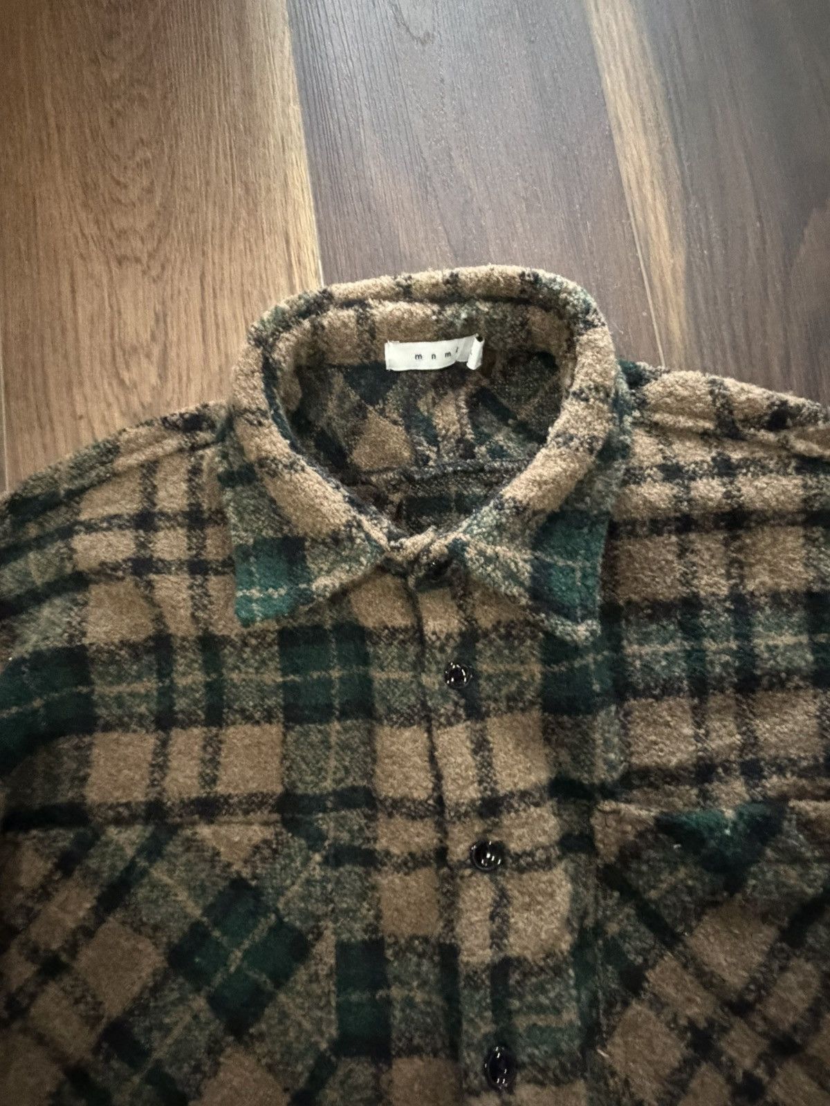 MNML MNML Men’s multi brown flannel button up Size US L / EU 52-54 / 3 - 2 Thumbnail