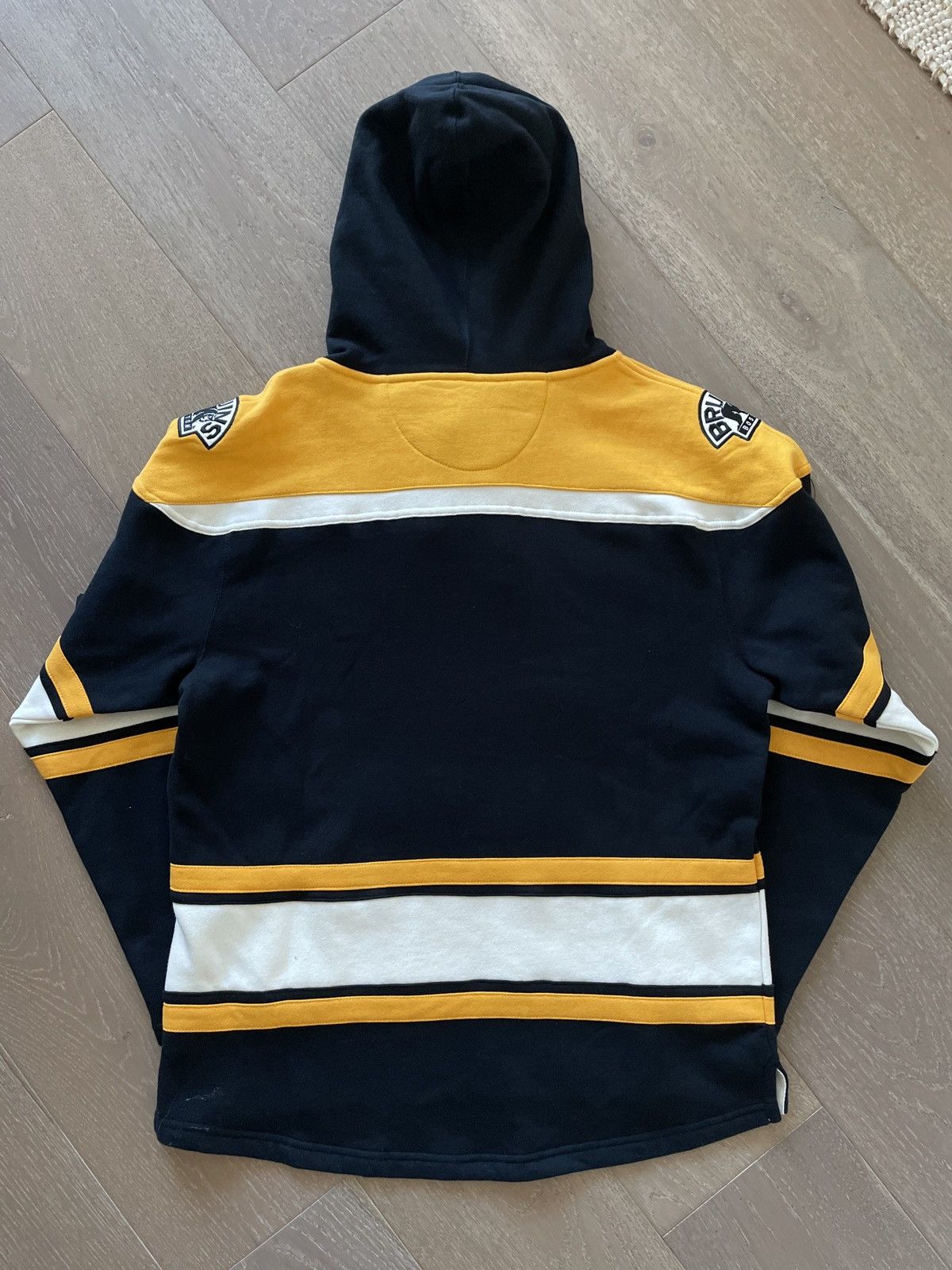 NHL 47 Brand Boston Bruins NHL Lacer Hoodie Jersey Size US M / EU 48-50 / 2 - 3 Thumbnail