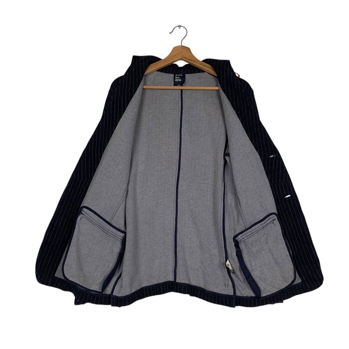 SHIPS Japanese Brand Ships Hickory Jacket Size US S / EU 44-46 / 1 - 11 Thumbnail