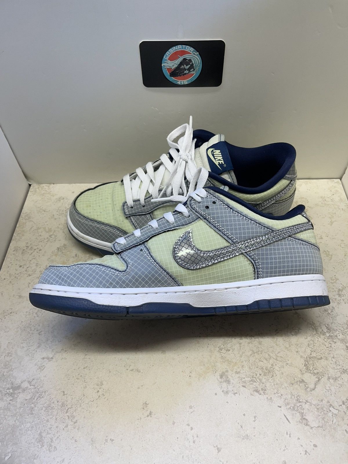 Union LA Size 8.5 - Nike Dunk Low x Union LA Marine /Midnight Navy Size US 8.5 / EU 41-42 - 6 Thumbnail