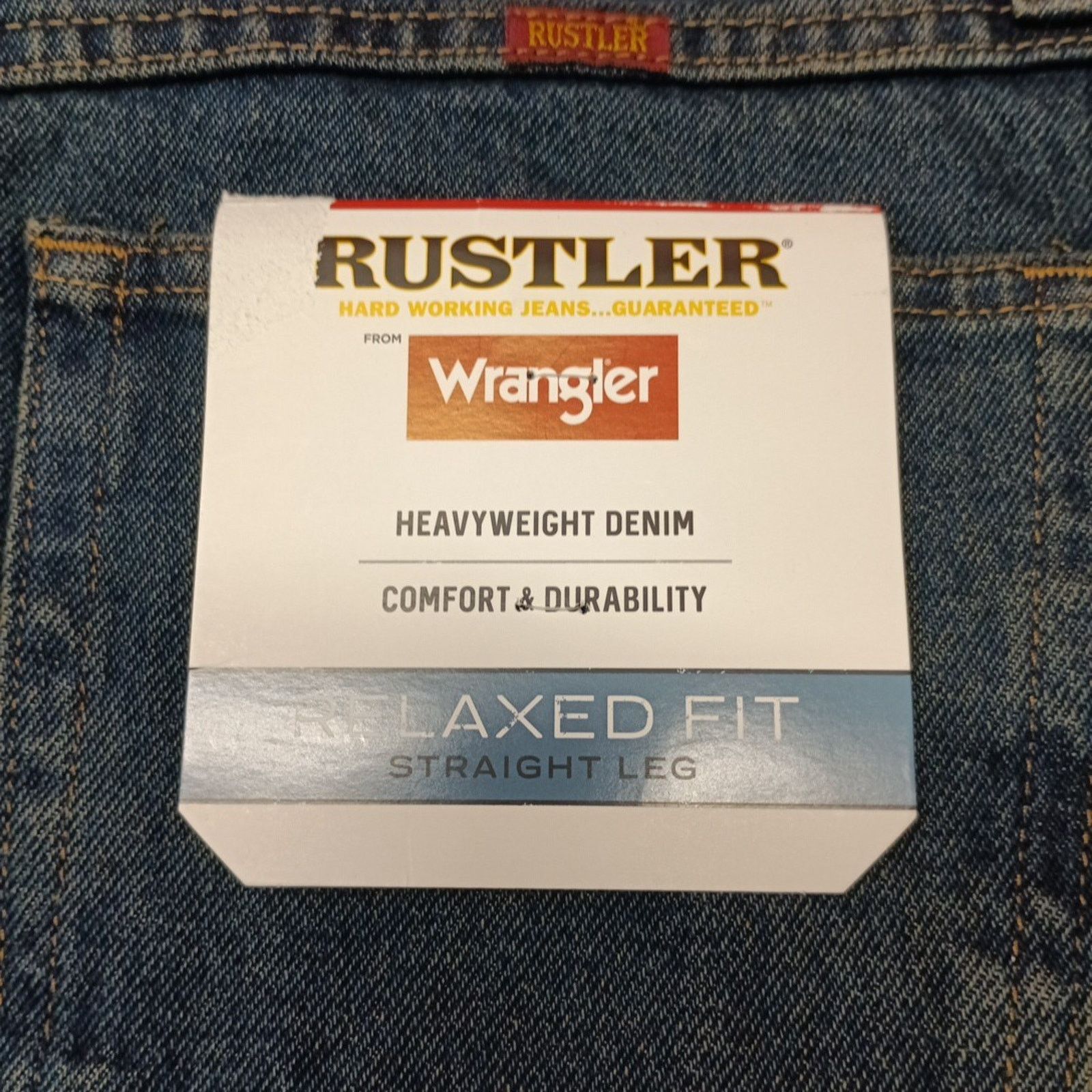 Wrangler Wrangler Relaxed Fit Jeans Men's Size 34x30 Blue Heavyweight Size US 34 / EU 50 - 2 Thumbnail