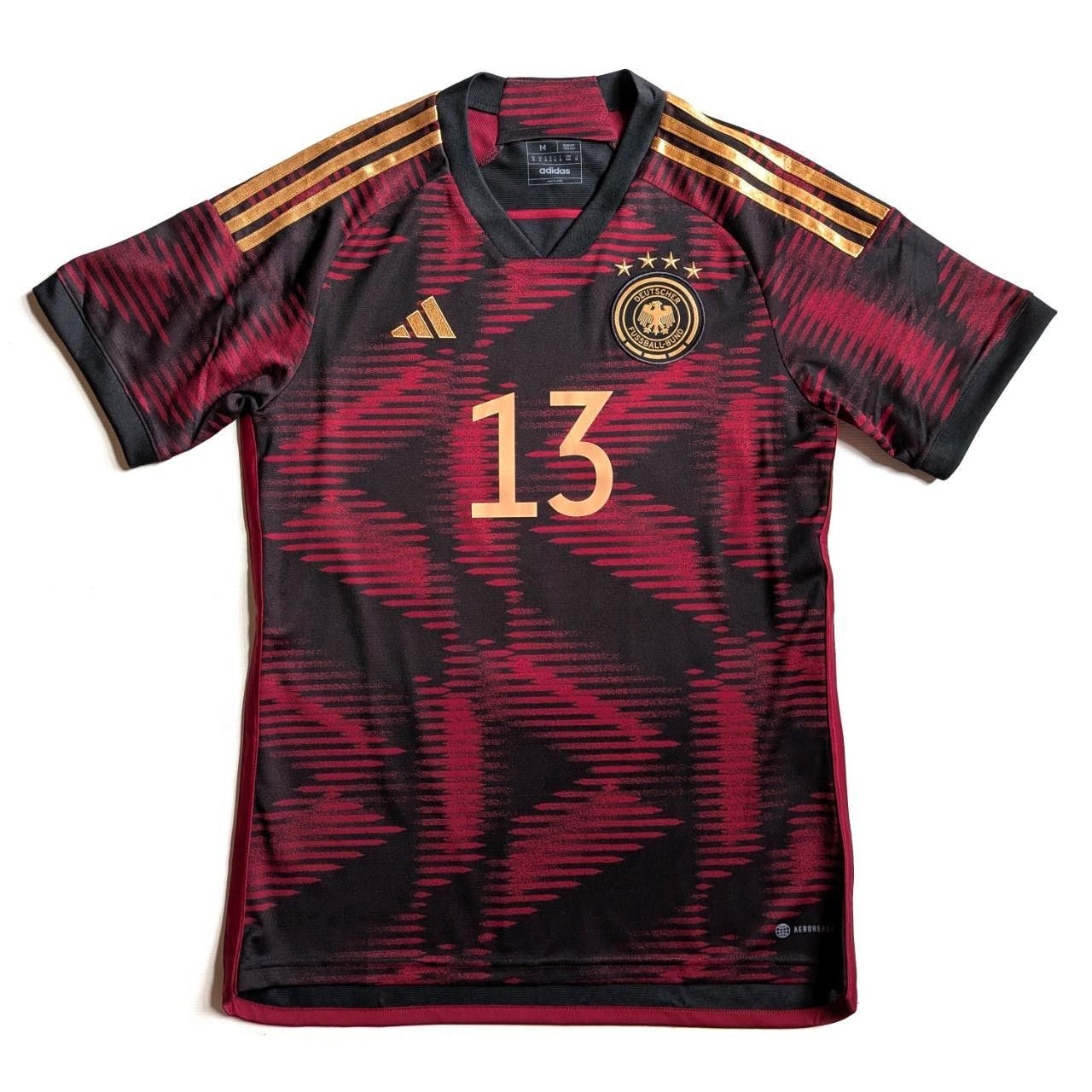 Adidas Germany DFB Adidas 22/24 Away Soccer Jersey Shirt Size US M / EU 48-50 / 2 - 2 Thumbnail