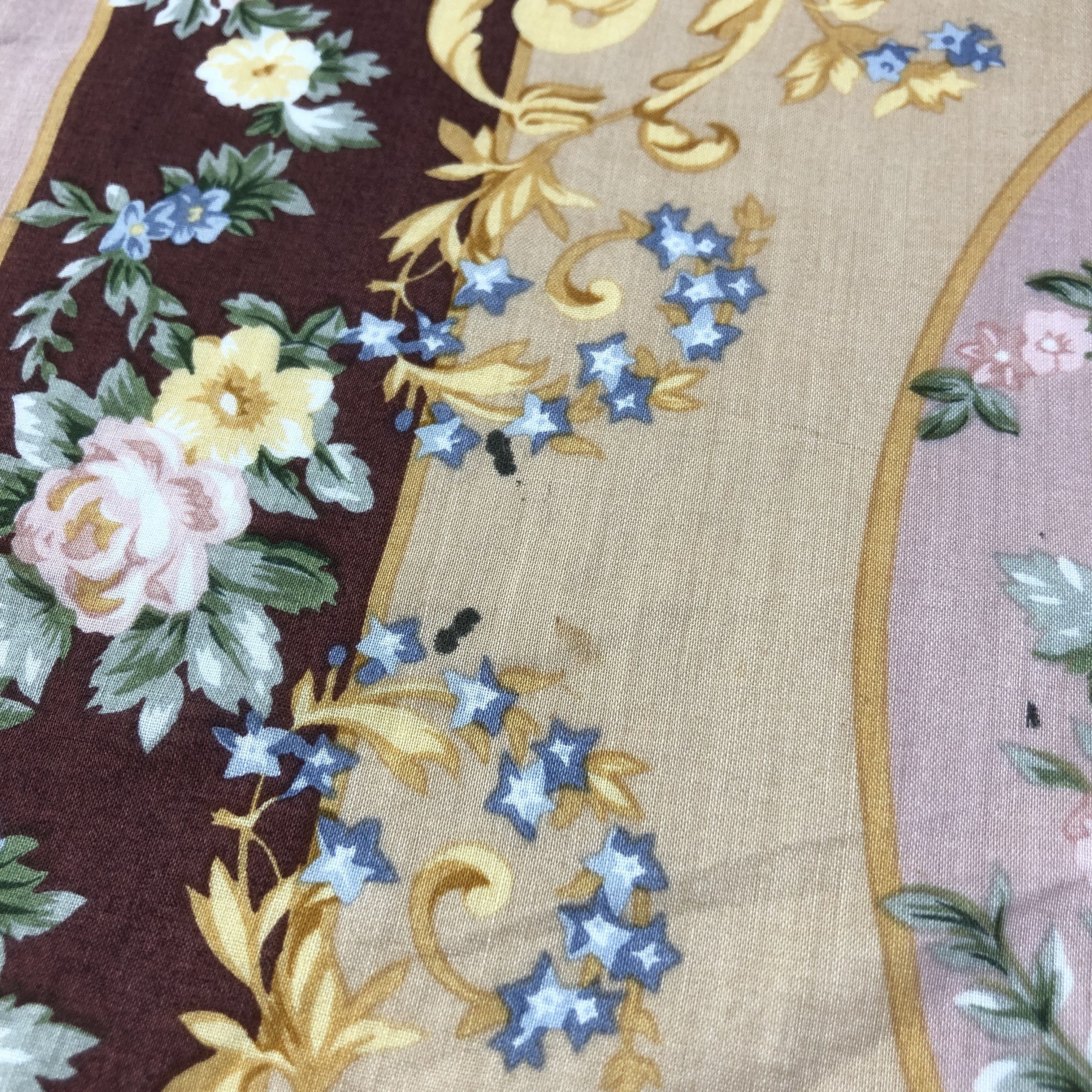Ralph Lauren × Vintage Ralph Lauren Baroque Handkerchief Neckerchief Bandana H1779 Size ONE SIZE - 11 Thumbnail