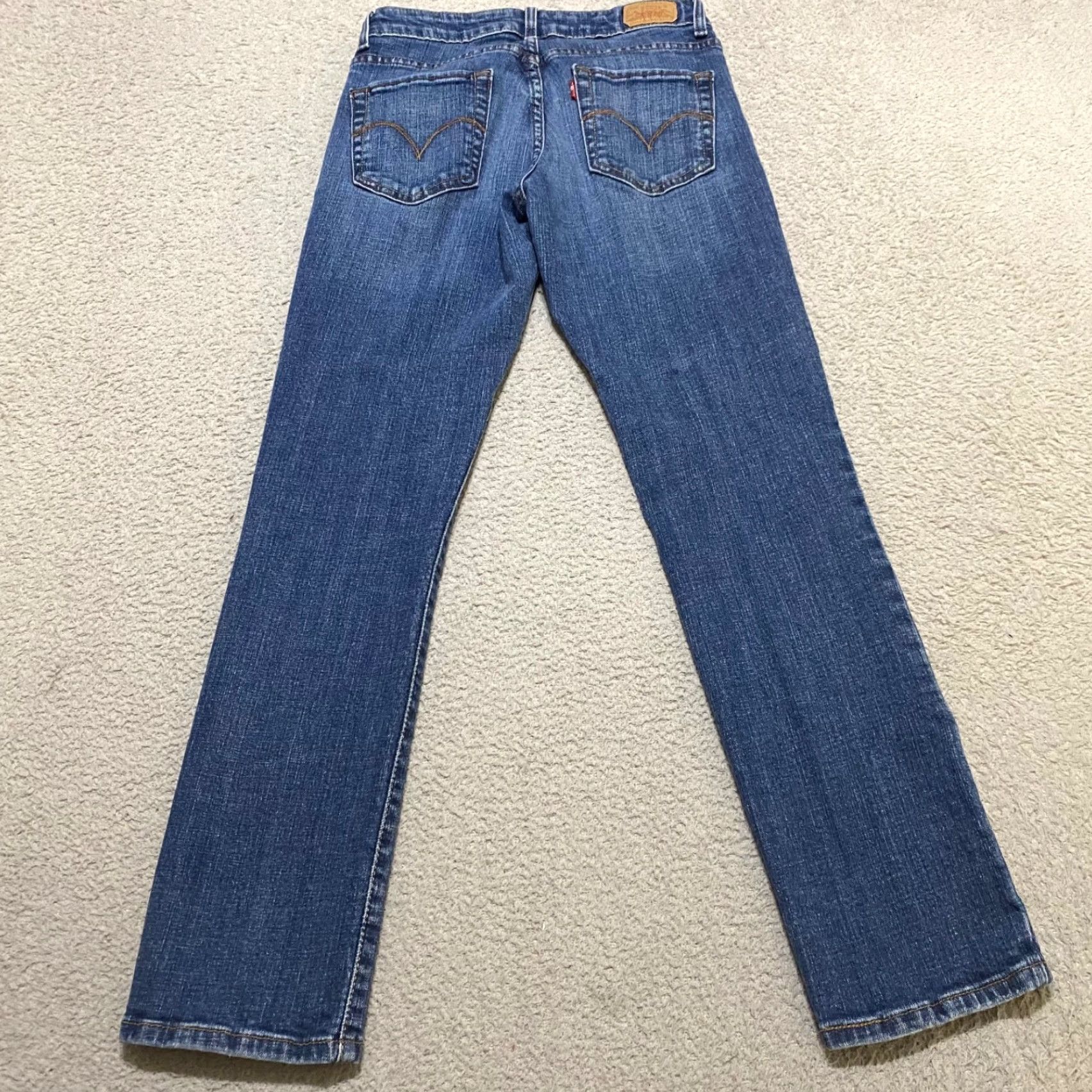 Levi's Levi's Jeans Womens 6 Blue Denim Medium Wash Mid Rise Skinny Regular Pocket 5-Pocket Denim Size 26" / US 2 / IT 38 - 2 Thumbnail