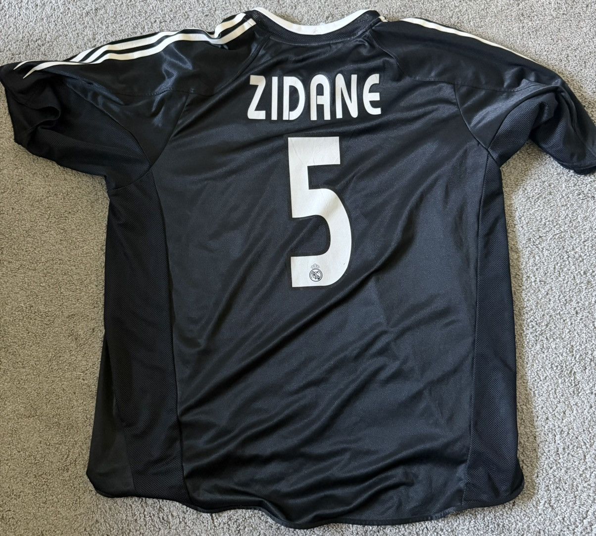 Adidas Real Madrid Zidane Away Jersey 04/05 Size US XL / EU 56 / 4 - 2 Thumbnail