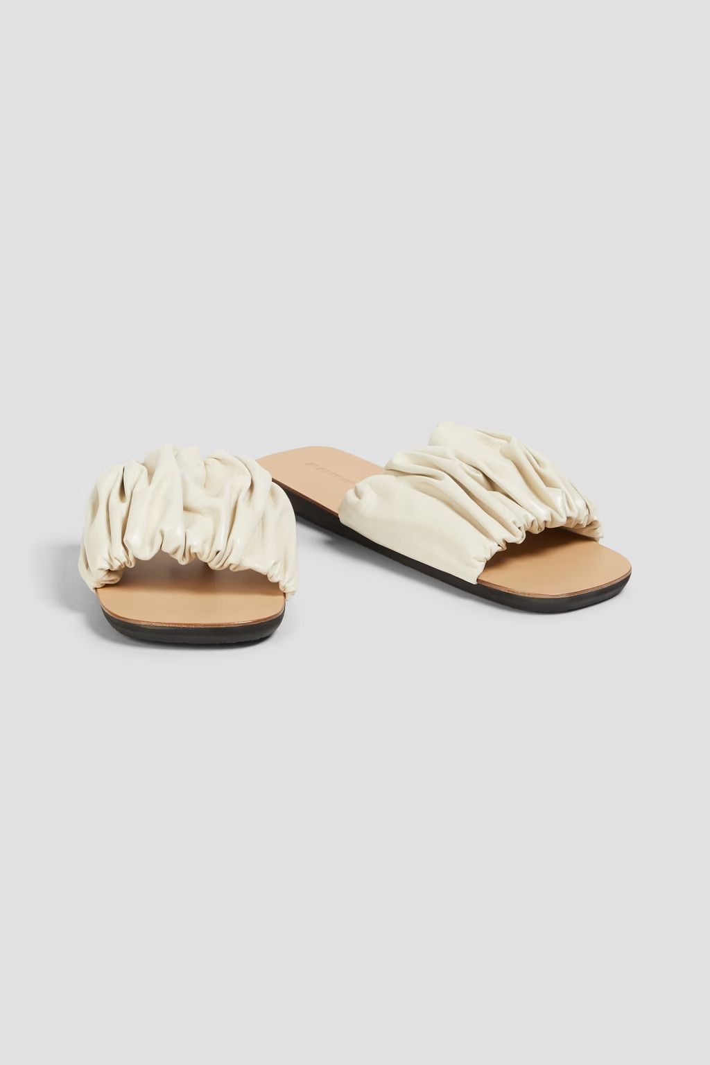 Jil Sander Gathered Sandals Size US 9 / IT 39 - 2 Thumbnail