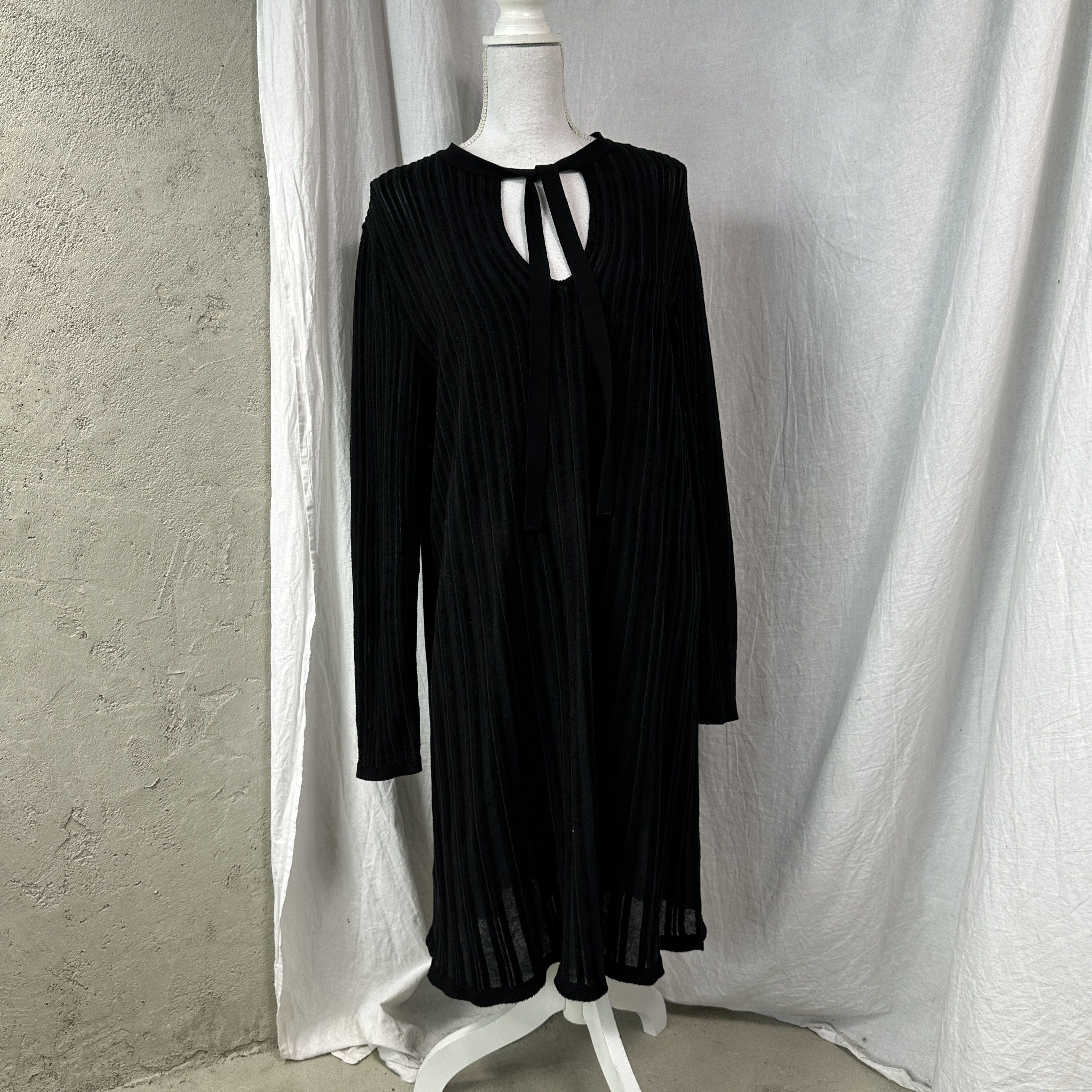 Missoni Vintage Avant Garde Striped Maxi Layered Missoni Dress Y2K Size L / US 10 / IT 46 - 5 Thumbnail