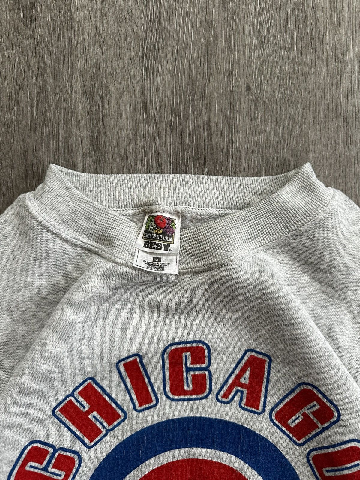 MLB × Vintage 1992 Vintage MLB Chicago Cubs Sweater Size US XL / EU 56 / 4 - 4 Thumbnail