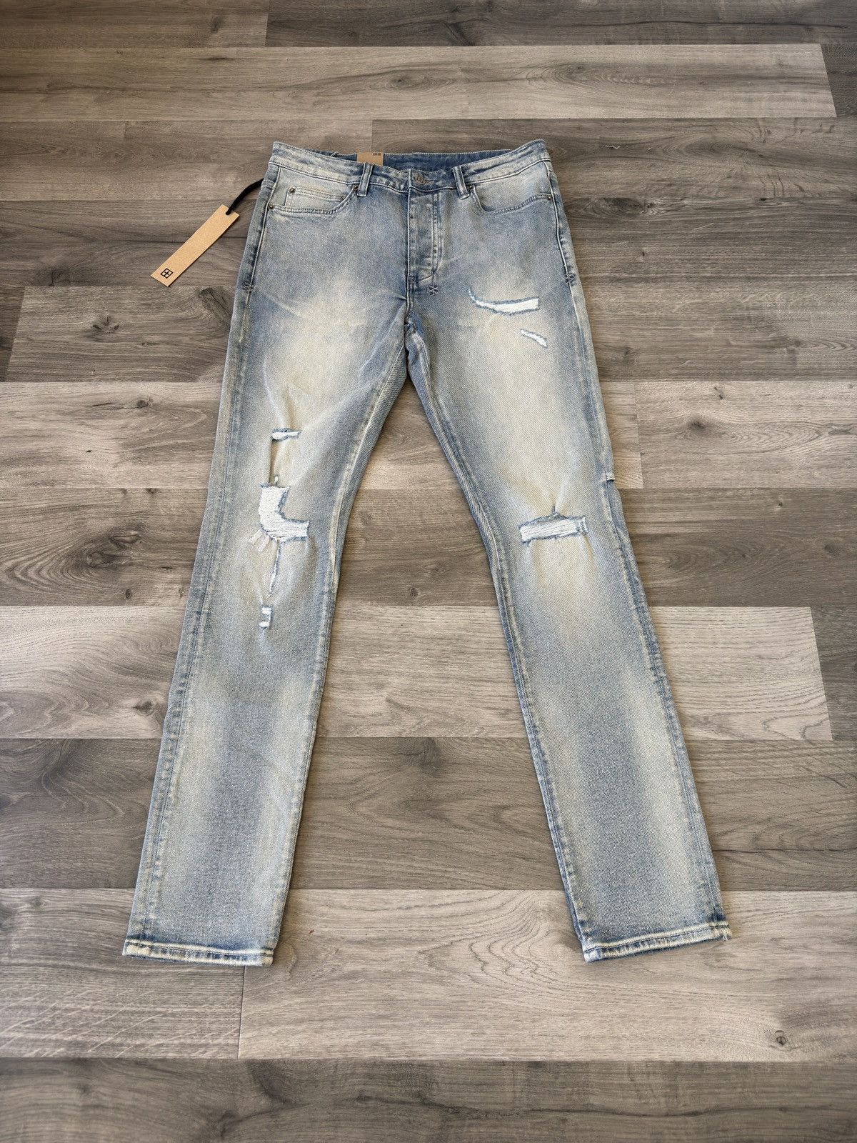 Ksubi KSUBI Blue Thrashed Size US 32 / EU 48 - 1 Thumbnail