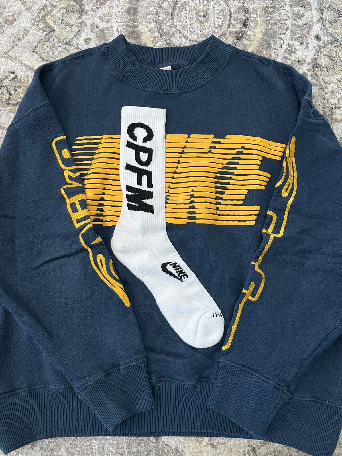 Cactus Plant Flea Market × Nike Nike x Cactus Plant Flea Market Sock Crewneck Sweatshirt Size US L / EU 52-54 / 3 - 3 Thumbnail