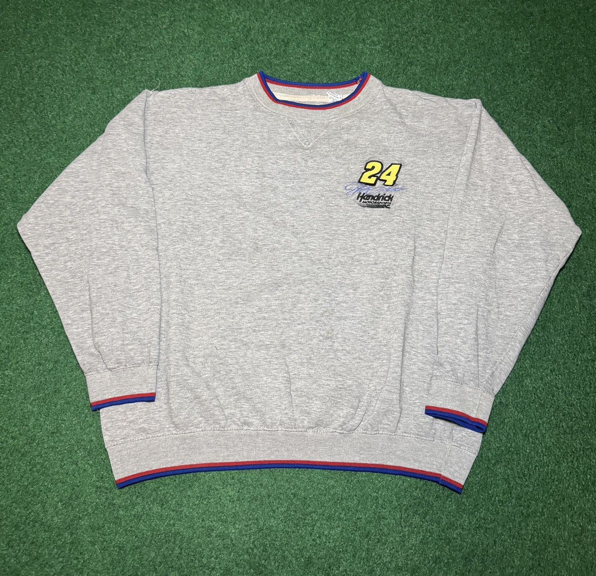 Chase Authentics Vintage 90s Jeff Gordon Chase Authentics Nascar Sweatshirt Size US L / EU 52-54 / 3 - 1 Thumbnail