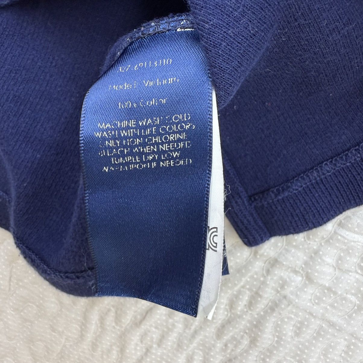 Polo Ralph Lauren Polo Ralph Lauren Navy Blue Shirt with Red embroidery Pony Size S / US 4 / IT 40 - 5 Thumbnail