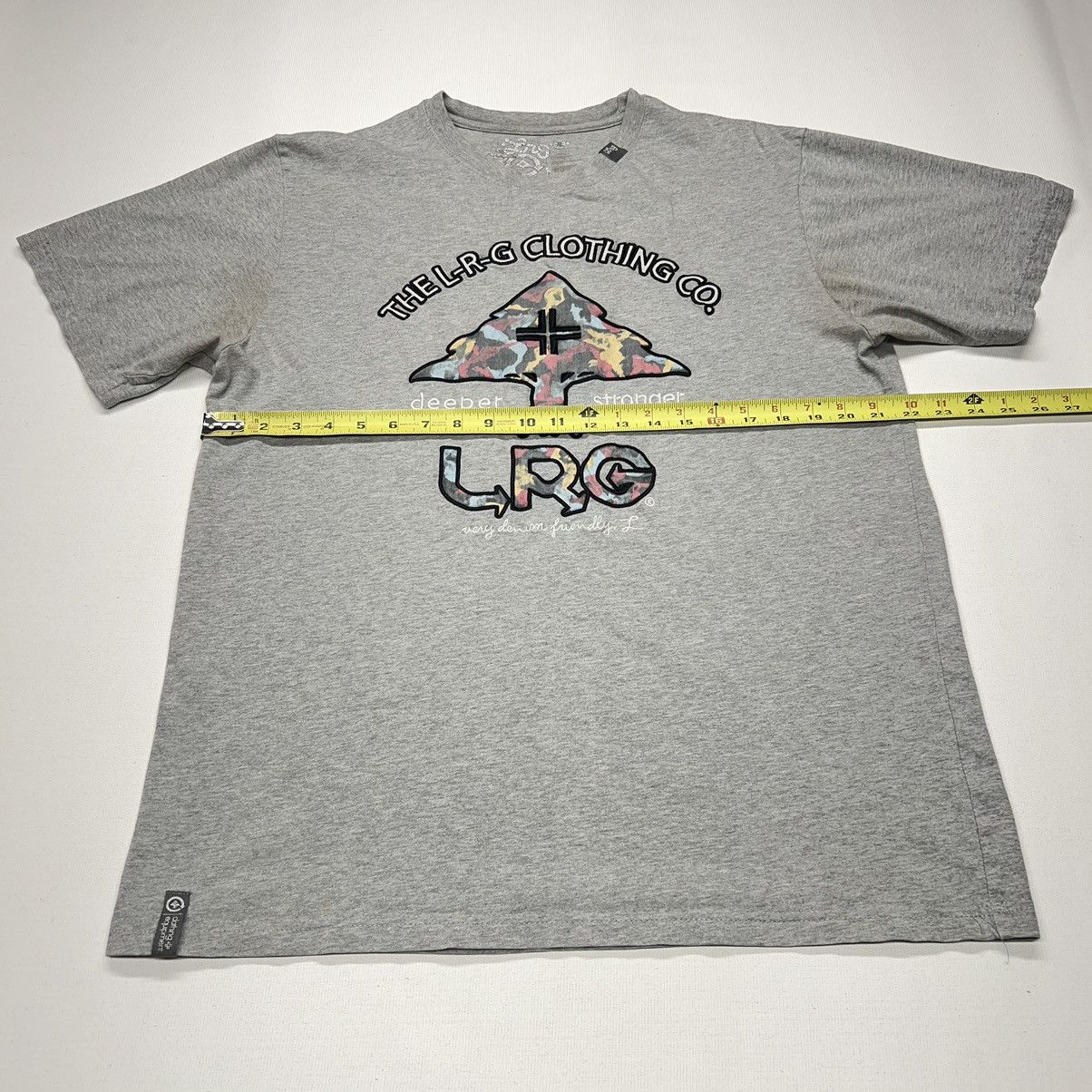 LRG × Vintage LRG Tee Shirt Grey Lifted Research Group Logo Skate Y2K Size US XL / EU 56 / 4 - 19 Thumbnail