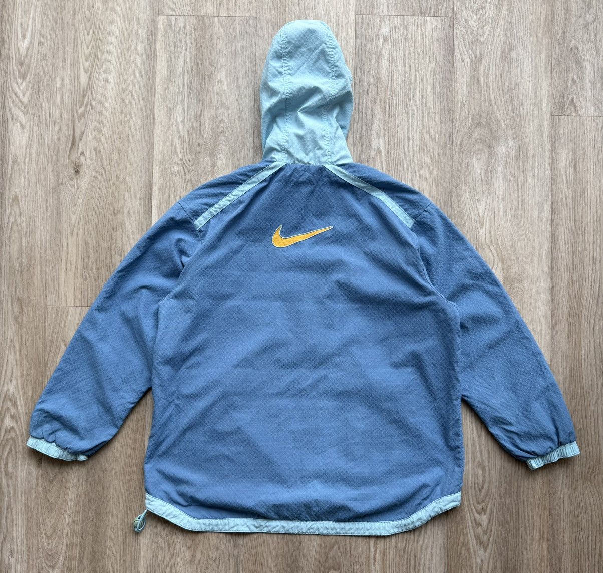Nike Vintage Nike Blue Anorak Jacket Size US L / EU 52-54 / 3 - 11 Thumbnail