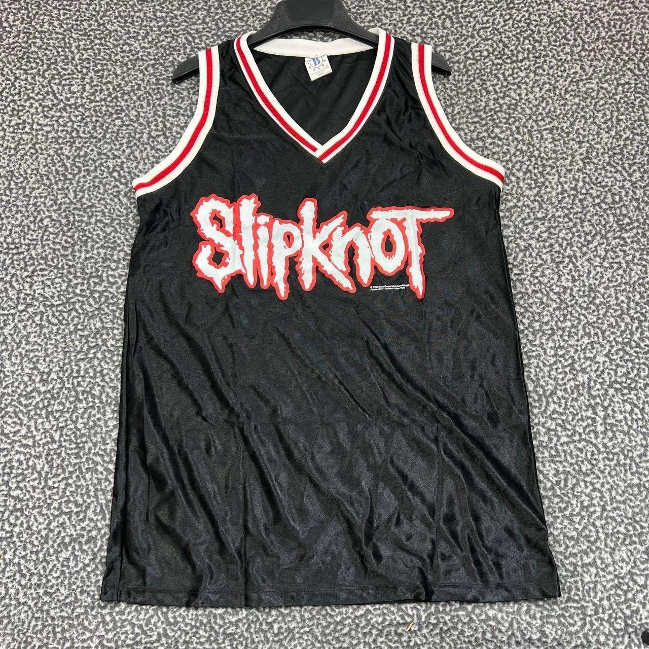 Other Vintage Slipknot Jersey Shirt Men L Blue Grape Deadstock Size US L / EU 52-54 / 3 - 1 Thumbnail