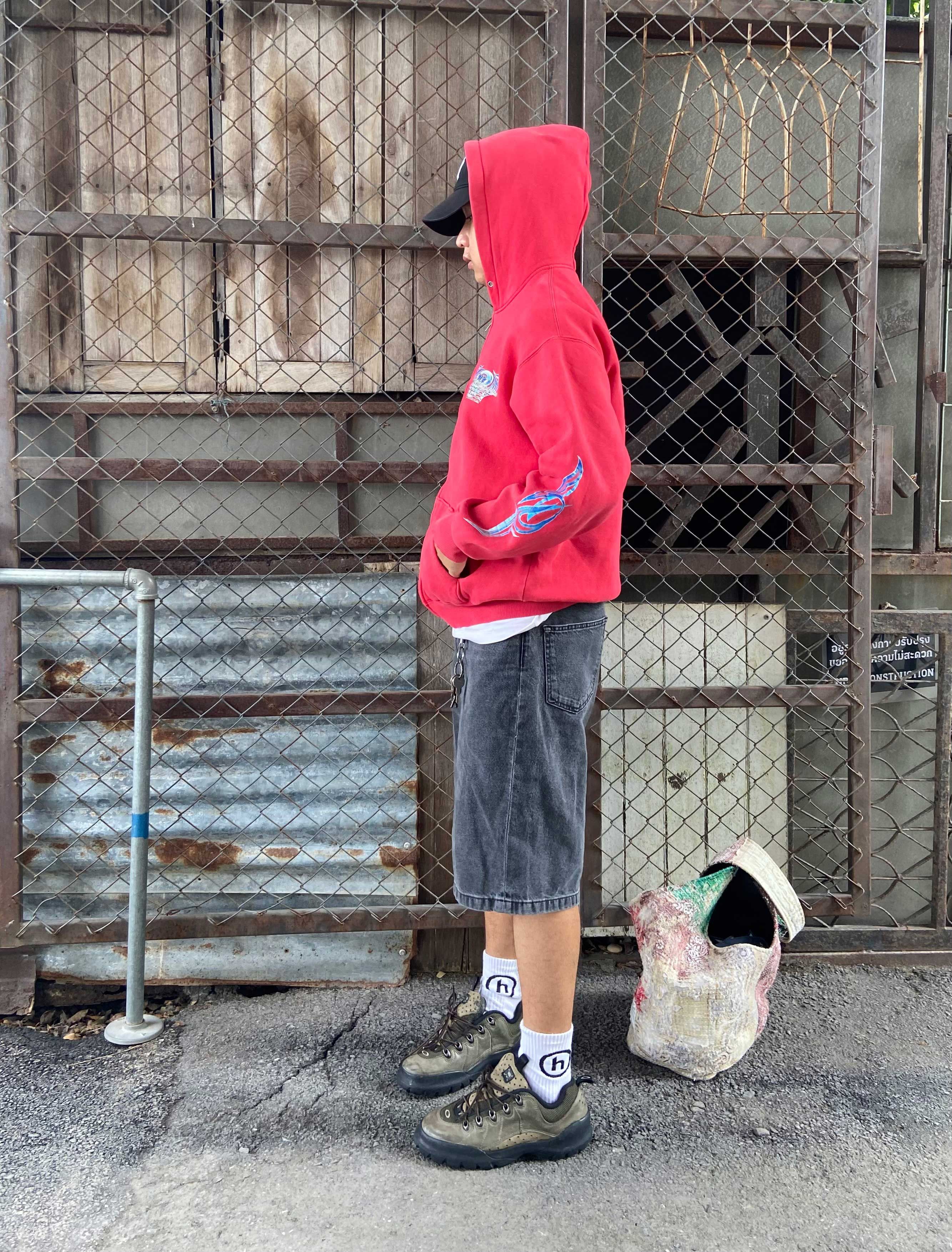 Japanese Brand (L) RARE Vintage Piko Hawaiian ZIP UP HOODIE Size US L / EU 52-54 / 3 - 10 Thumbnail