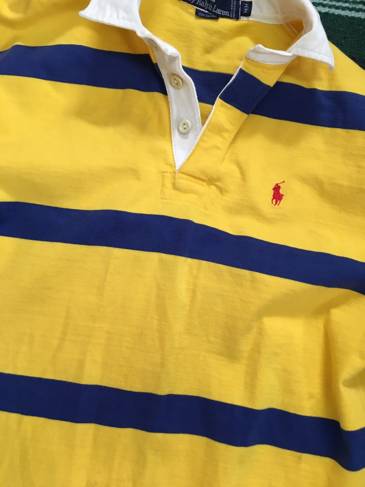 Ralph Lauren Ralph Lauren Vintage Lil Peep Rugby Polo Size US M / EU 48-50 / 2 - 3 Thumbnail