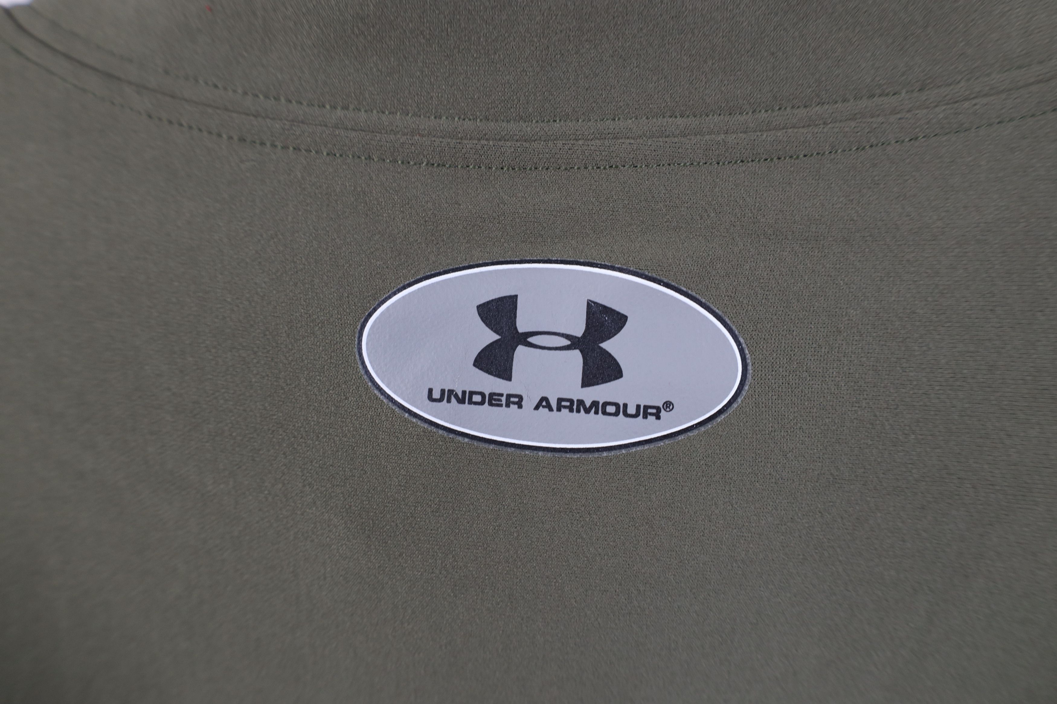 Under Armour Vintage Under Armour Compression Mock Neck T-Shirt Green Size US XL / EU 56 / 4 - 10 Thumbnail