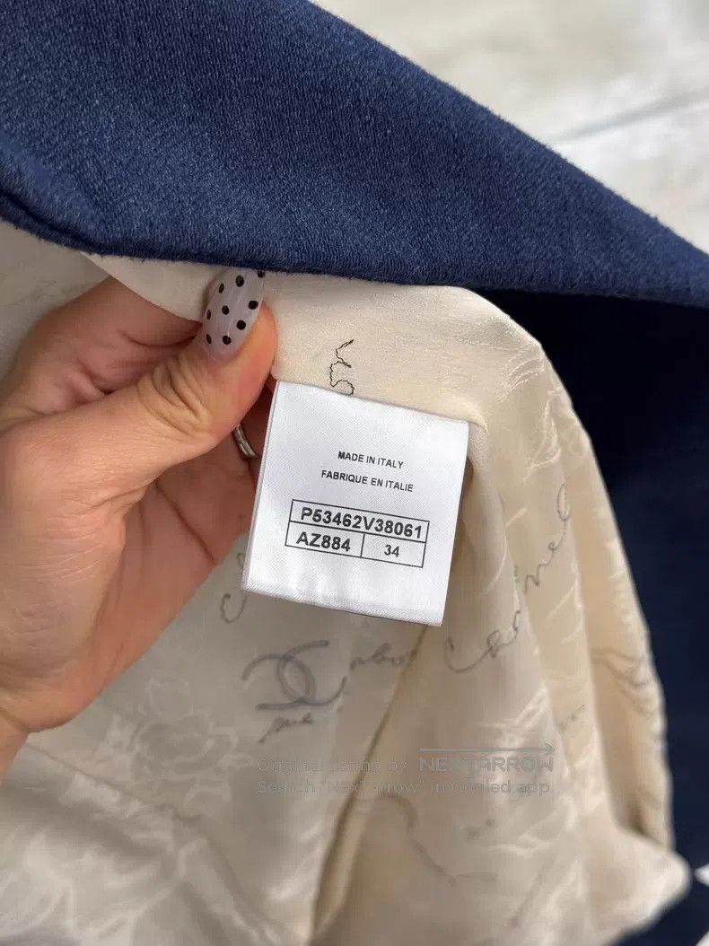 Chanel Chanel Denim blue windbreaker double-breasted Size XXS / US 00 / IT 34 - 8 Thumbnail
