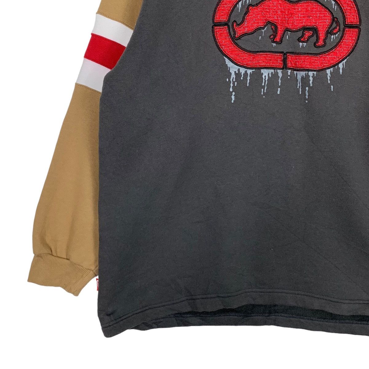 Ecko Unltd. Ecko Unltd. Big Logo Colorblock Pullover Sweater #0206-C10 Size US M / EU 48-50 / 2 - 3 Thumbnail