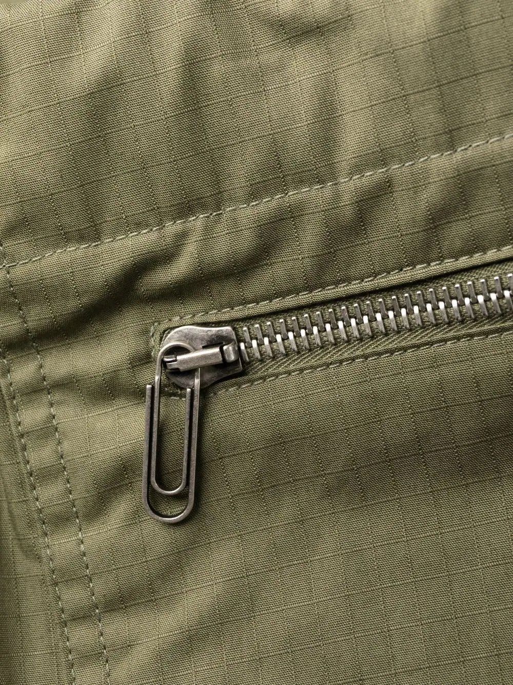 Off-White o1gr1nt1124 Diag Tab Cotton Cargo Pant in Army Green Size US 36 / EU 52 - 7 Thumbnail