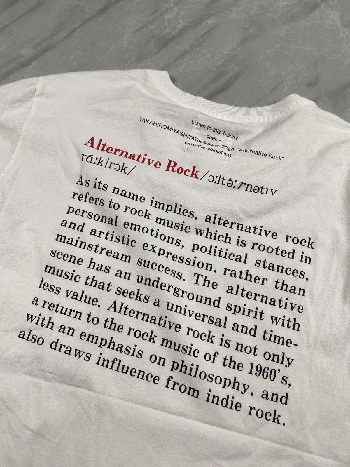 Takahiromiyashita The Soloist. Rare Takahiromiyashita Number Nine 2020 Alt Rock Tee Size US M / EU 48-50 / 2 - 4 Thumbnail