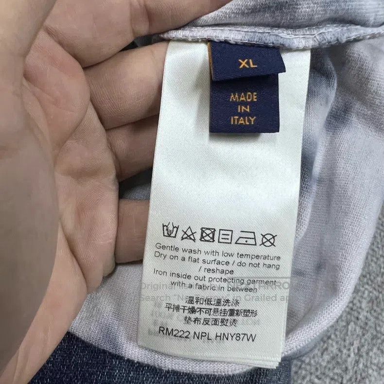 Louis Vuitton Louis Vuitton Black tie-dyed monogram short sleeves Size US XL / EU 56 / 4 - 6 Thumbnail