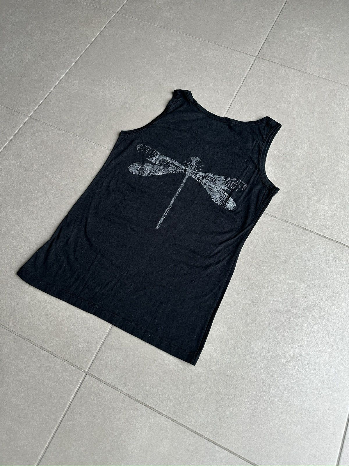 Helmut Lang Helmut Lang SS02 dragonfly print tank Size US M / EU 48-50 / 2 - 6 Thumbnail