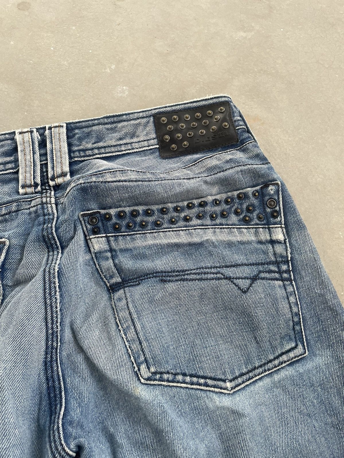 Diesel DIESEL TIMMEN STUDDED DENIM PANT Size US 31 - 14 Thumbnail