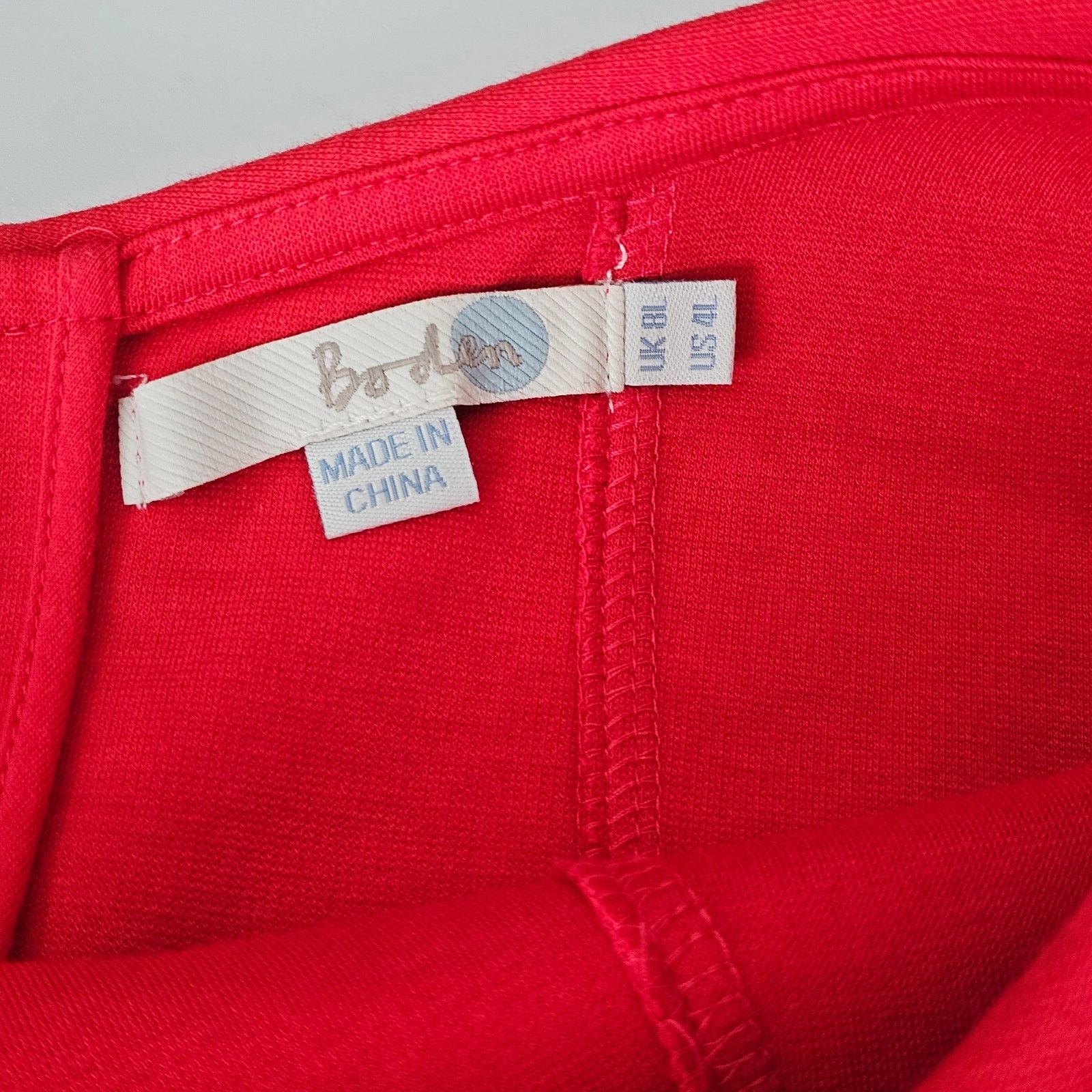 Boden EUC Boden Roma Coral Back Button Shift Dress UK 8L US 4L Size S / US 4 / IT 40 - 10 Thumbnail