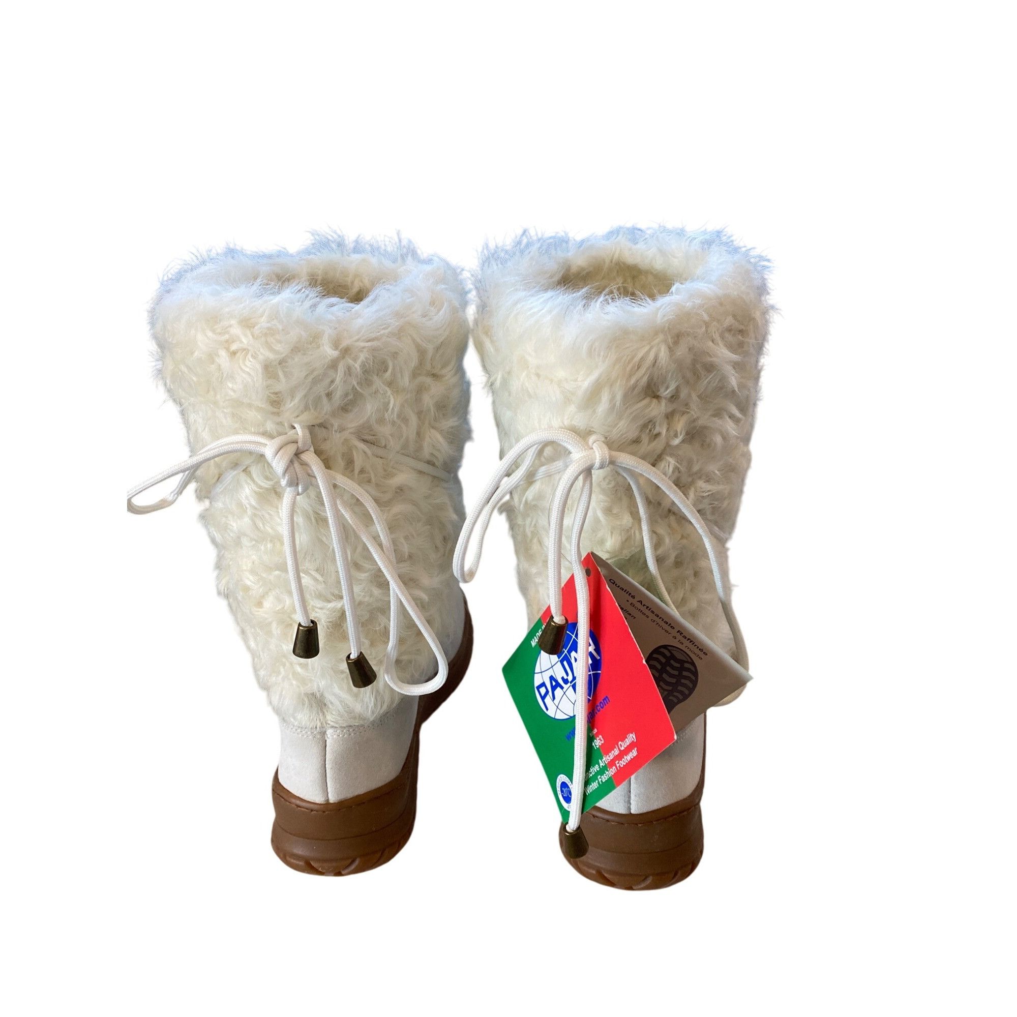 Pajar NWT PAJAR Italian Handcrafted Fur Ski Snow Boots 40 Off Whit Size US 10 / IT 40 - 3 Thumbnail