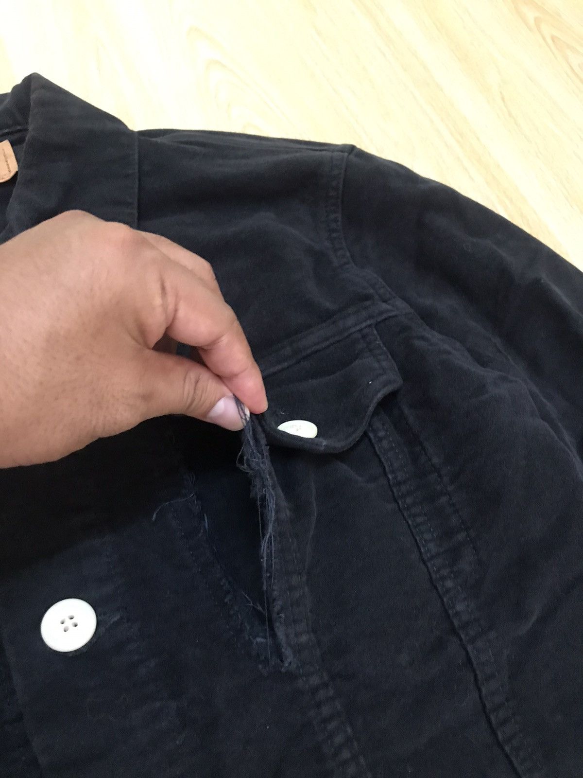 Levi's × Levi's Vintage Clothing × Vintage Vintage Levis Button Jacket Size US L / EU 52-54 / 3 - 8 Thumbnail